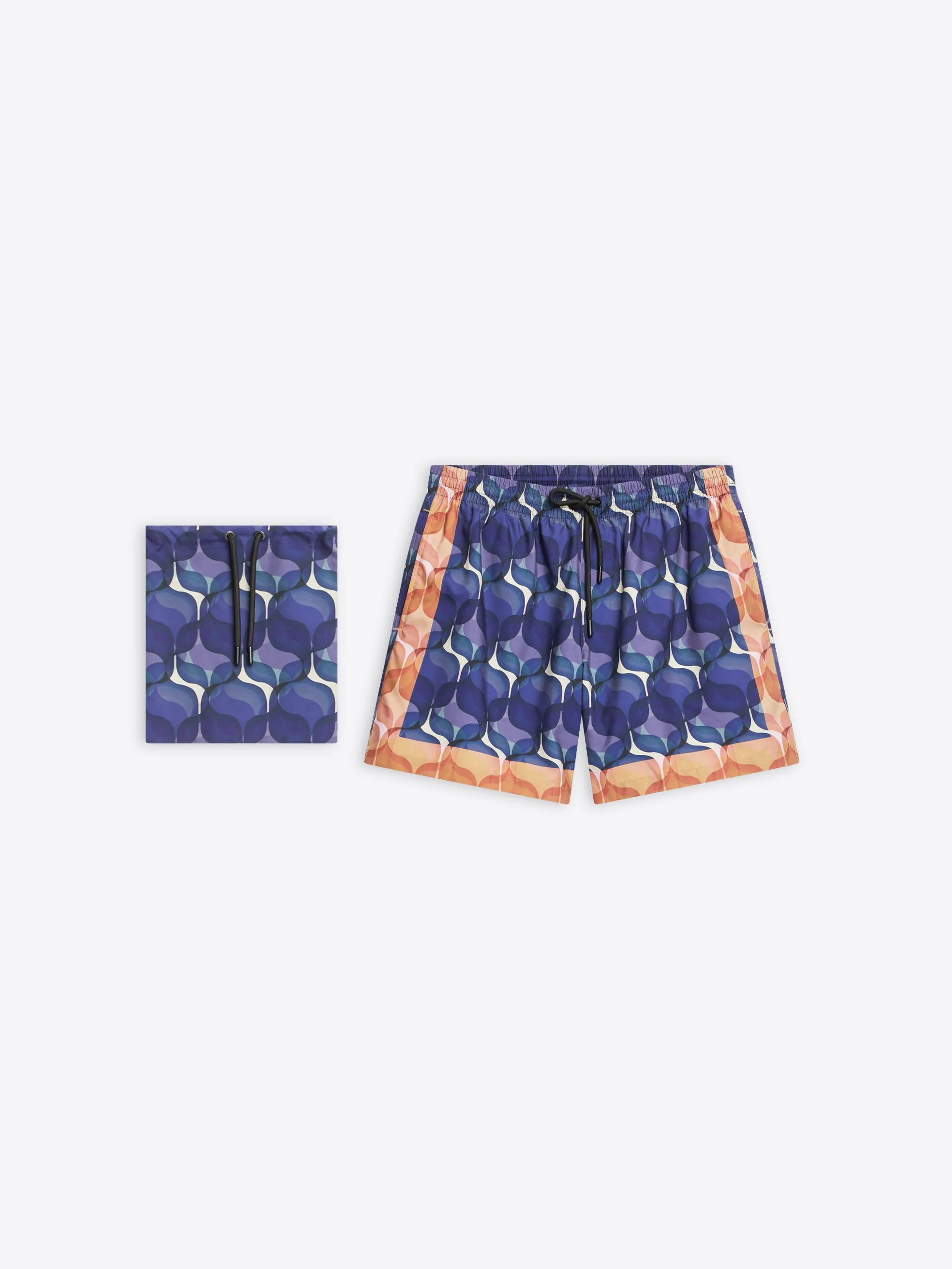 Printed swim shorts Reinforced Gusset Tropical Vibes
