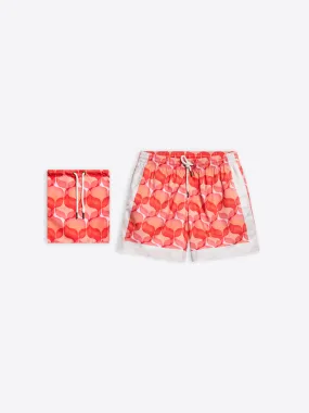 Summer Escape Printed swim shorts