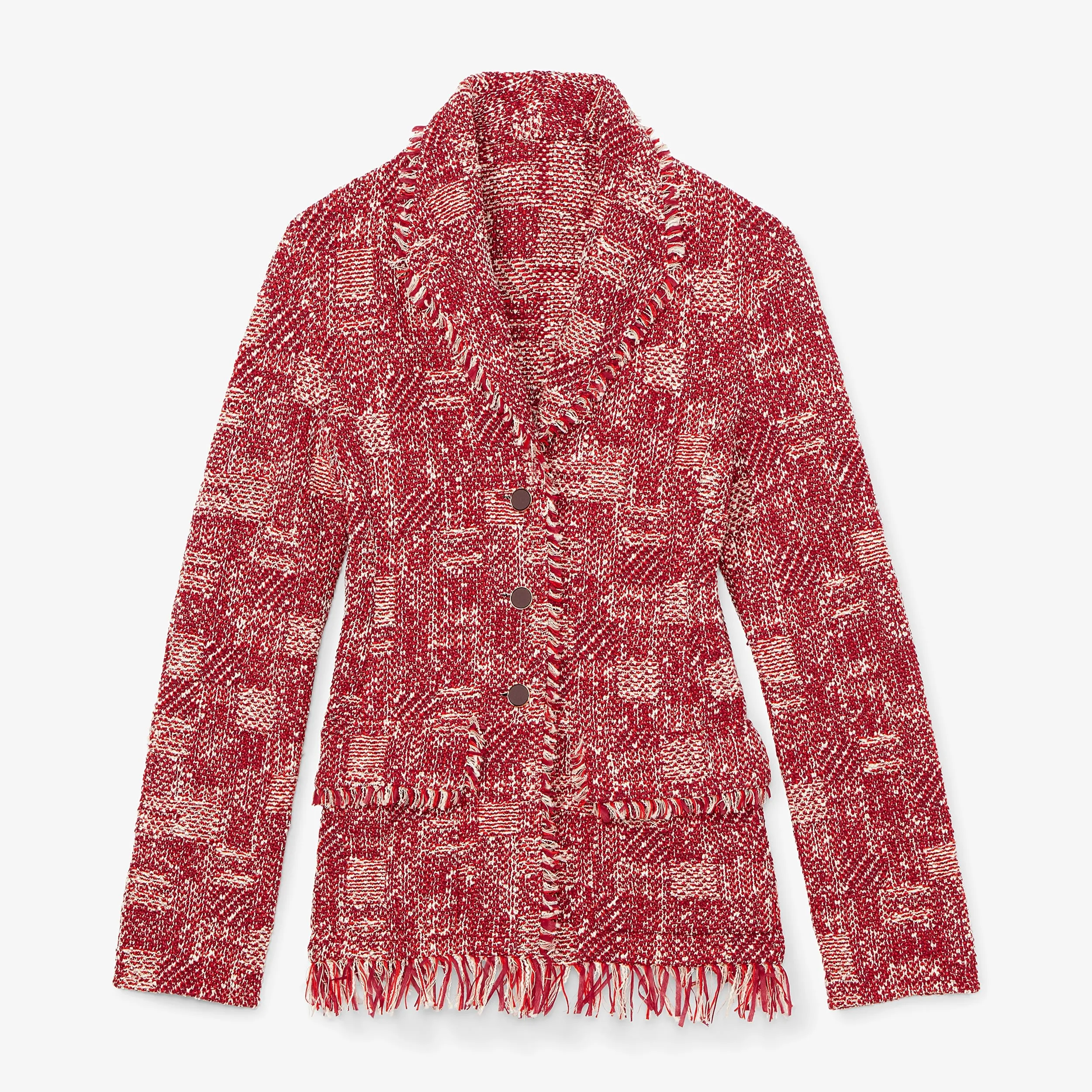 Odor Resistant Treatment Airflow Ventilation Zones Porter Jacket - Interweave :: Red Multi