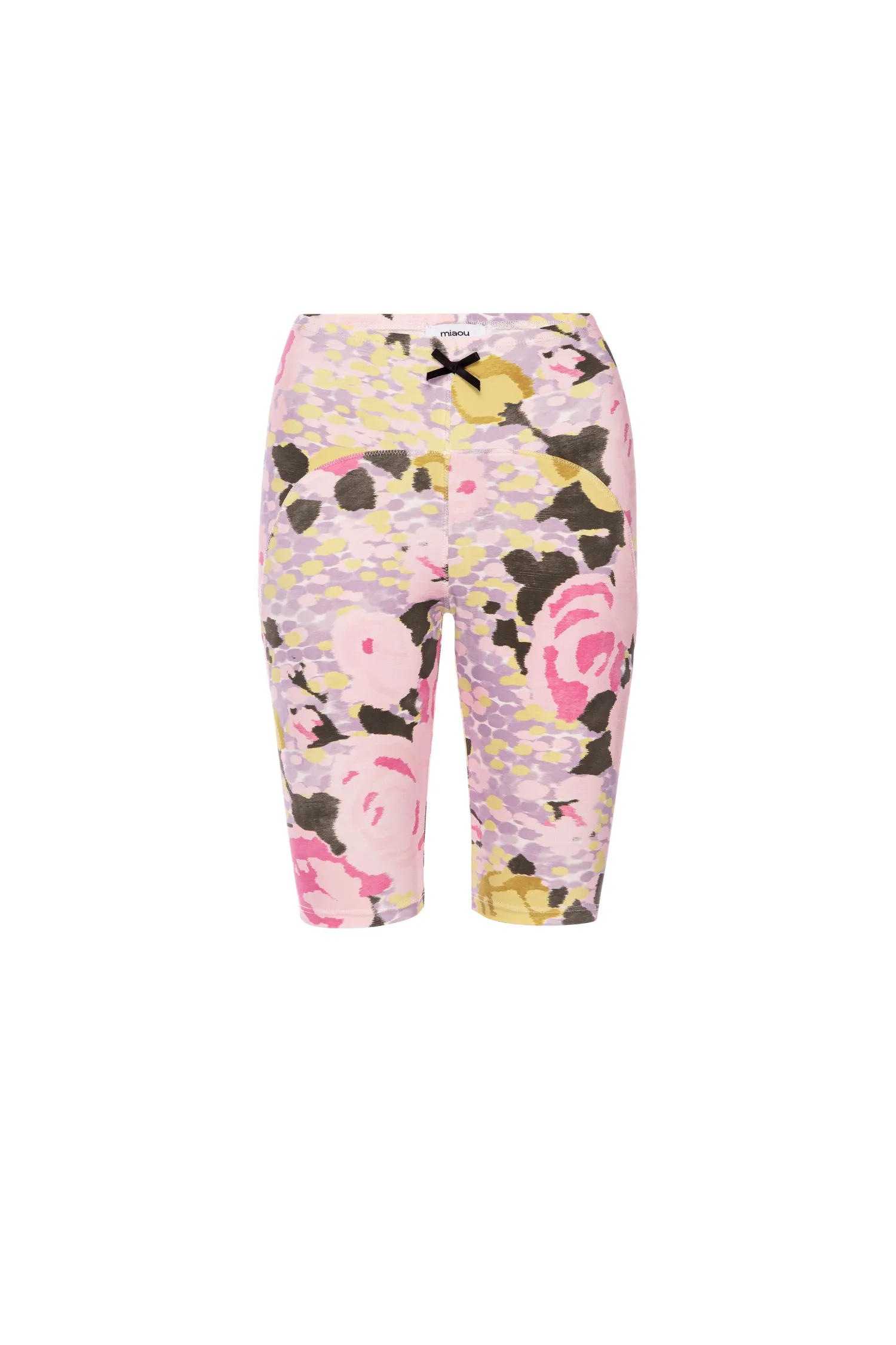Wide Shoulder Cut JANE SHORT - NEON FLORAL