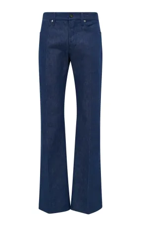 Eco Dye Processes Preston Five Pocket Pant in Recycled Cotton Linen Denim