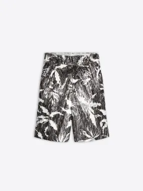 Formal wear for weddings Printed bermuda shorts