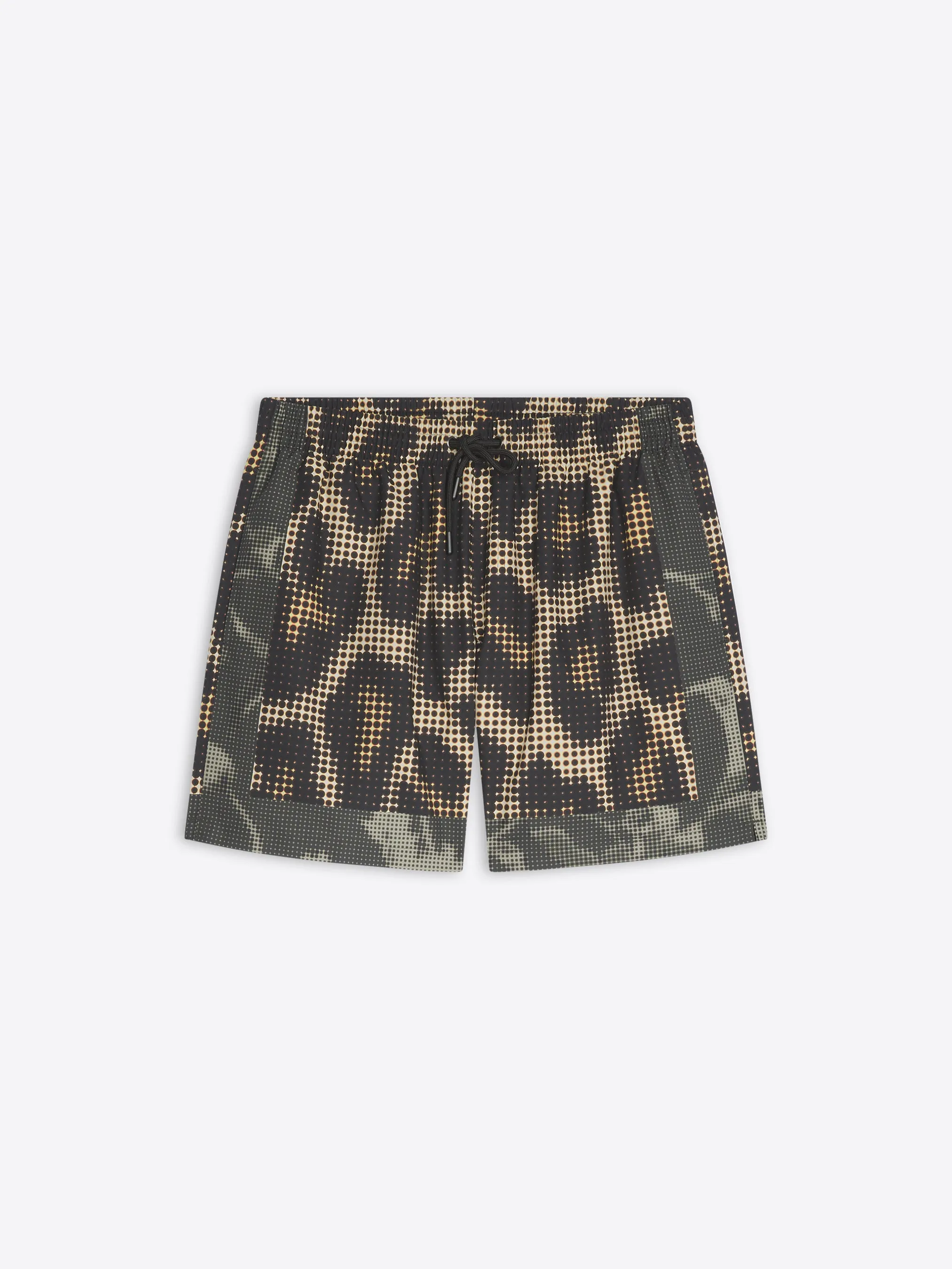 Printed swim shorts Secure-fit