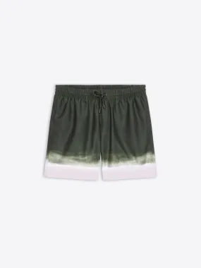 Quick Release Buckles Printed swim shorts