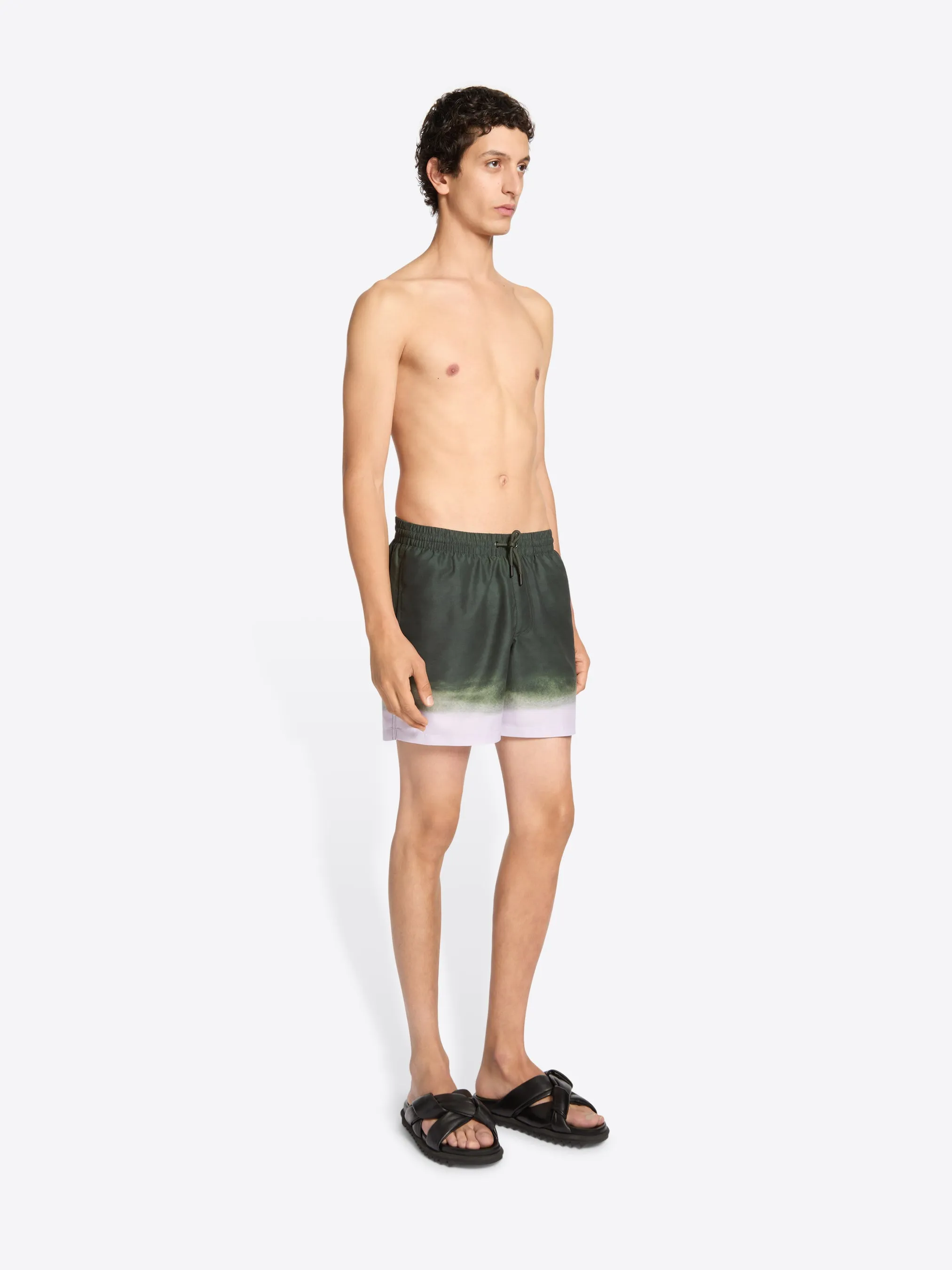 Printed swim shorts Built In Lining