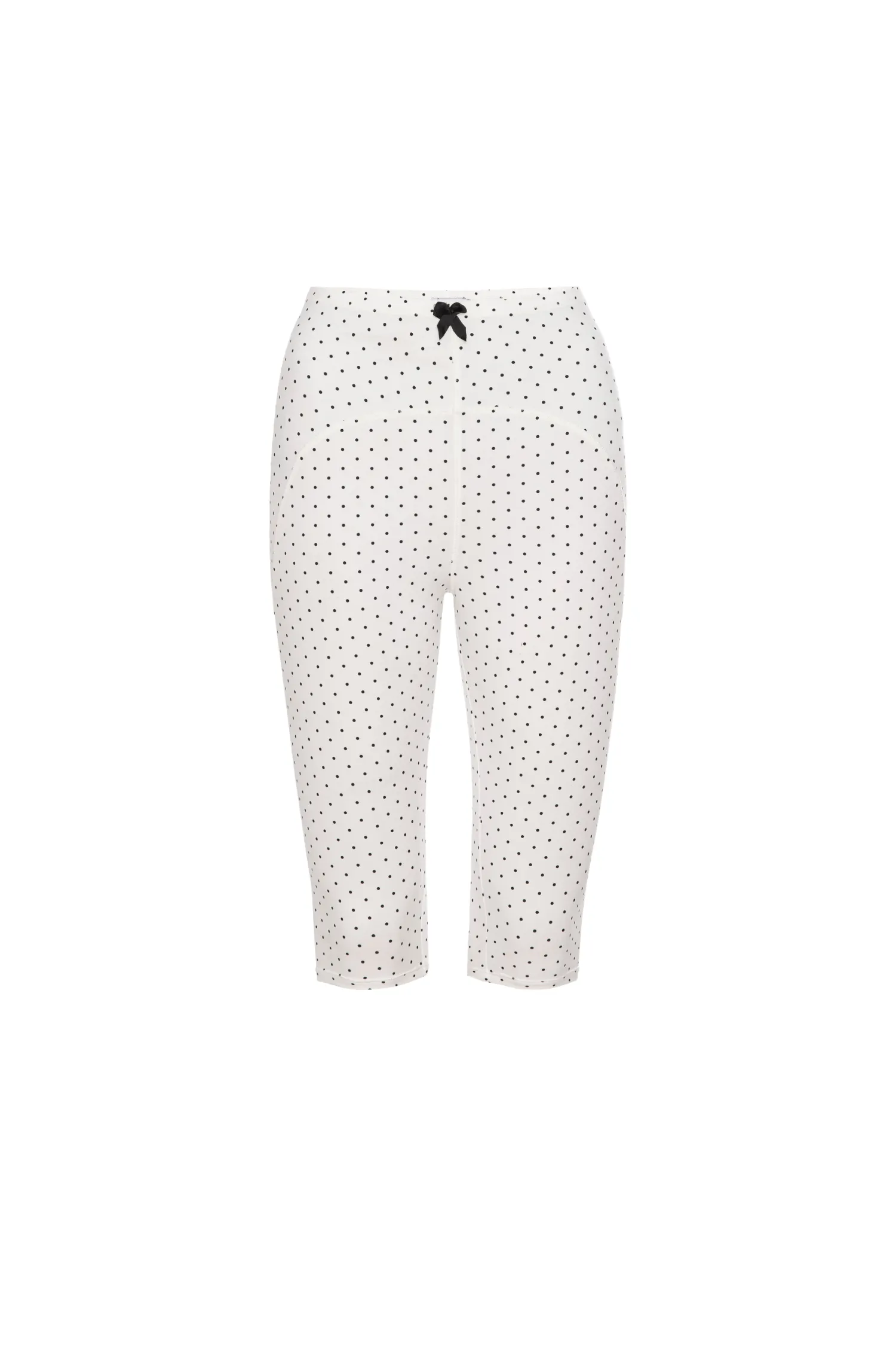 Hand washable JANE SHORT - BLACK POLKA DOT