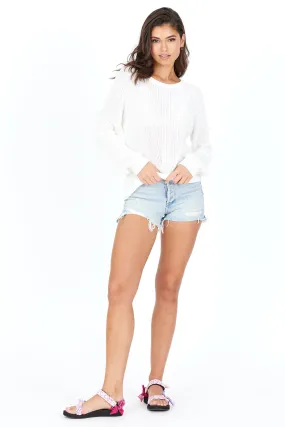 StretchKnit No Iron Fabric ONE GREY DAY RALEIGH PULLOVER