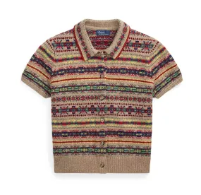 Knit Fabric Technology Lightweight Jacket RALPH LAUREN FAIR ISLE CARDIGAN