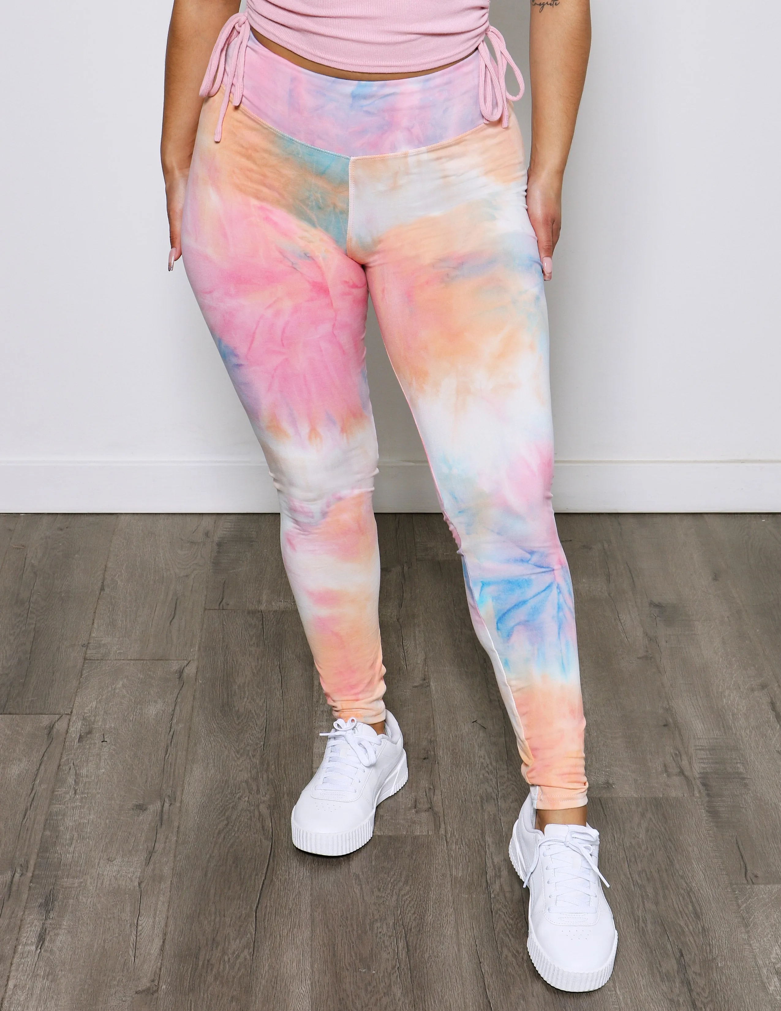 So Soft Tie Dye Basic Legging Eco Friendly Material