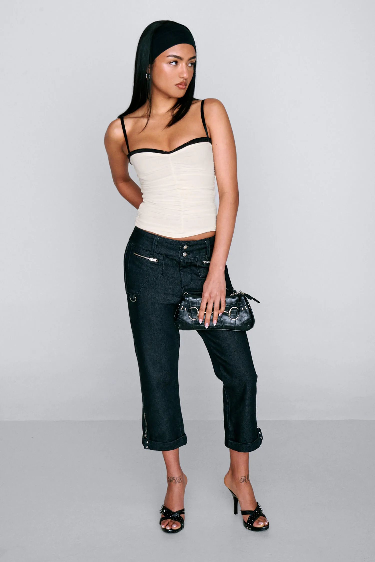 ChafeFreeEdging RENZO TUBE TOP - CREAM