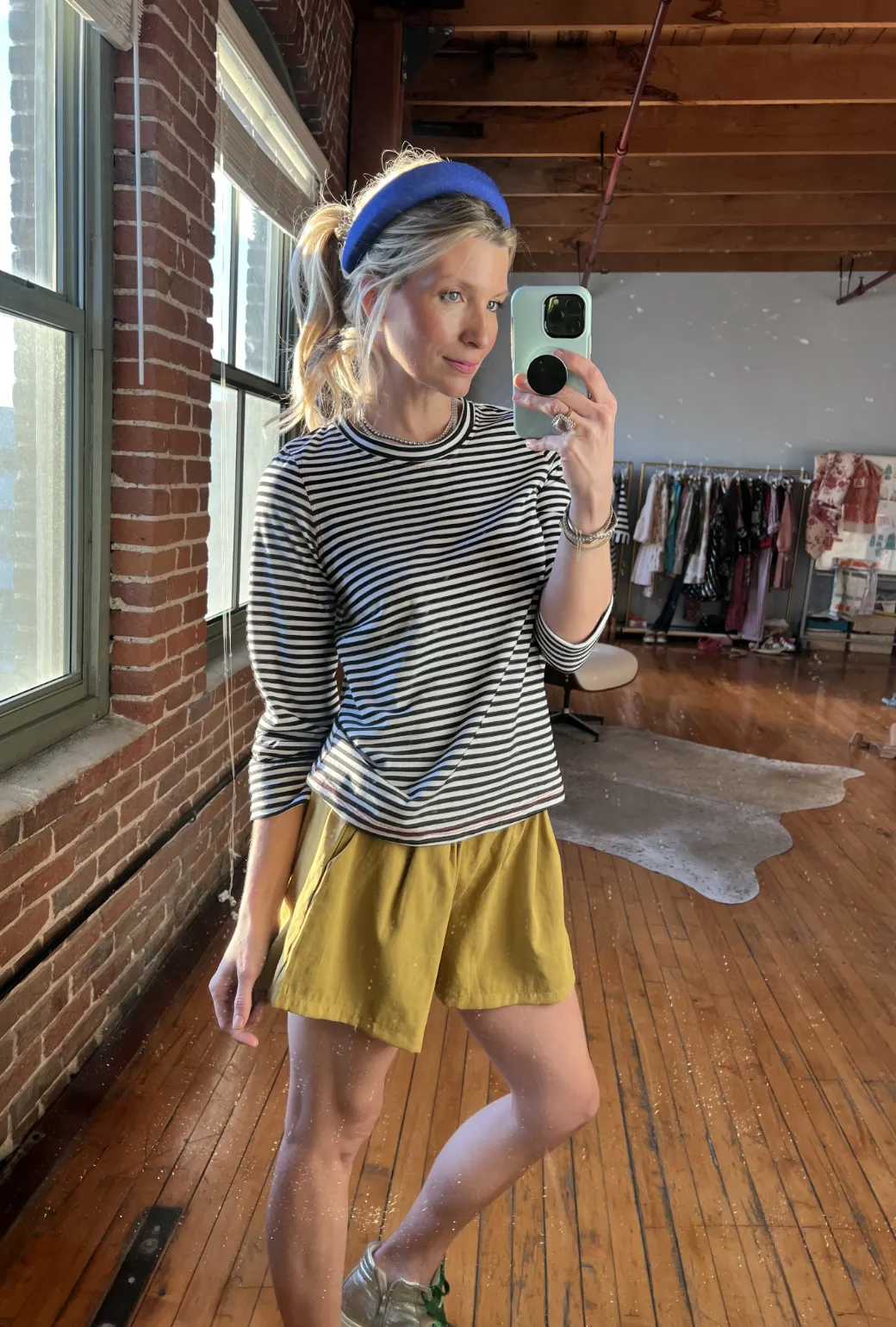 UVProtectionCoating All Season SAMPLE - Everyday Shorts - Chartreuse