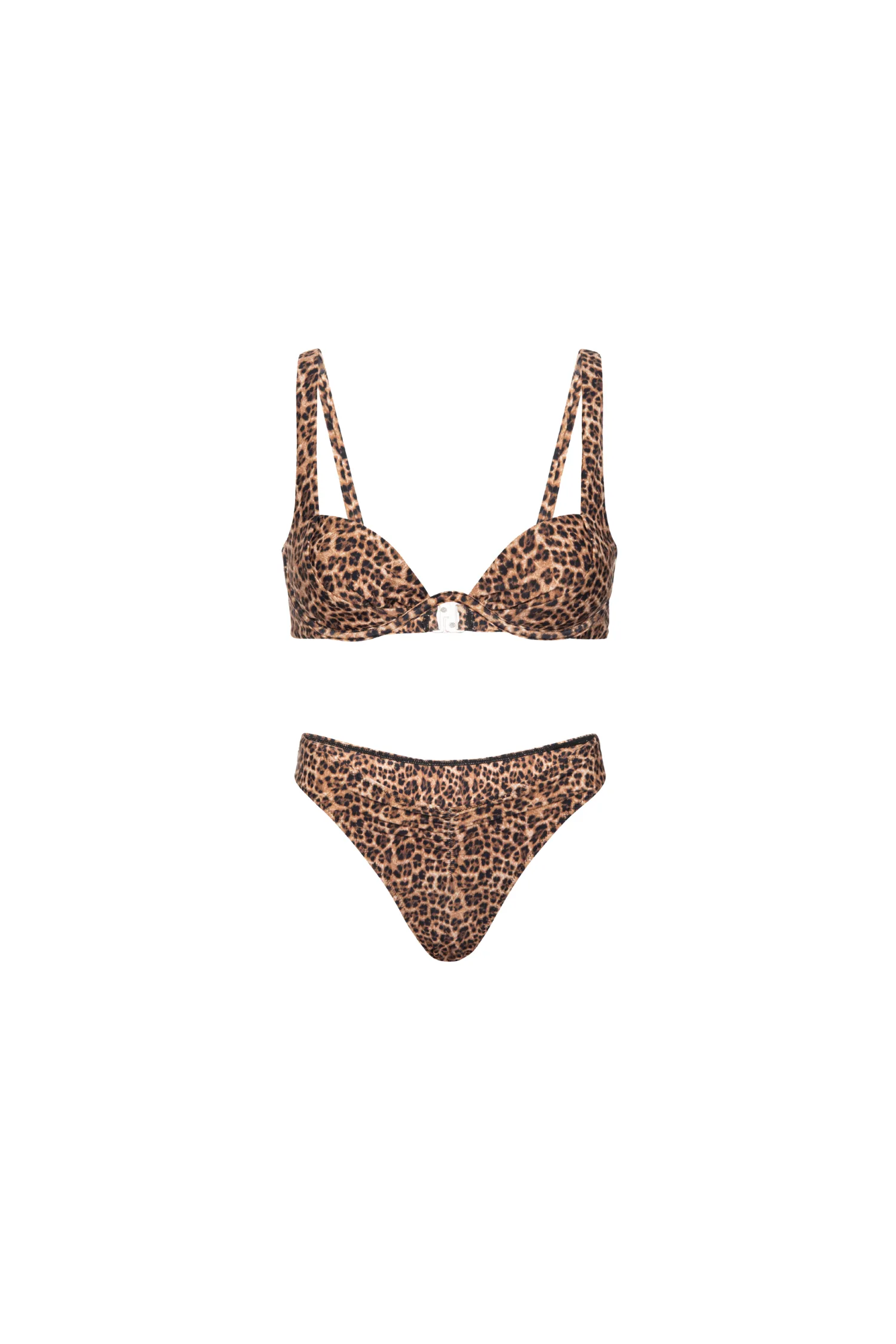 Full Coverage Year-Round CORA BIKINI TOP   BAMBI BOTTOM - LEOPARD