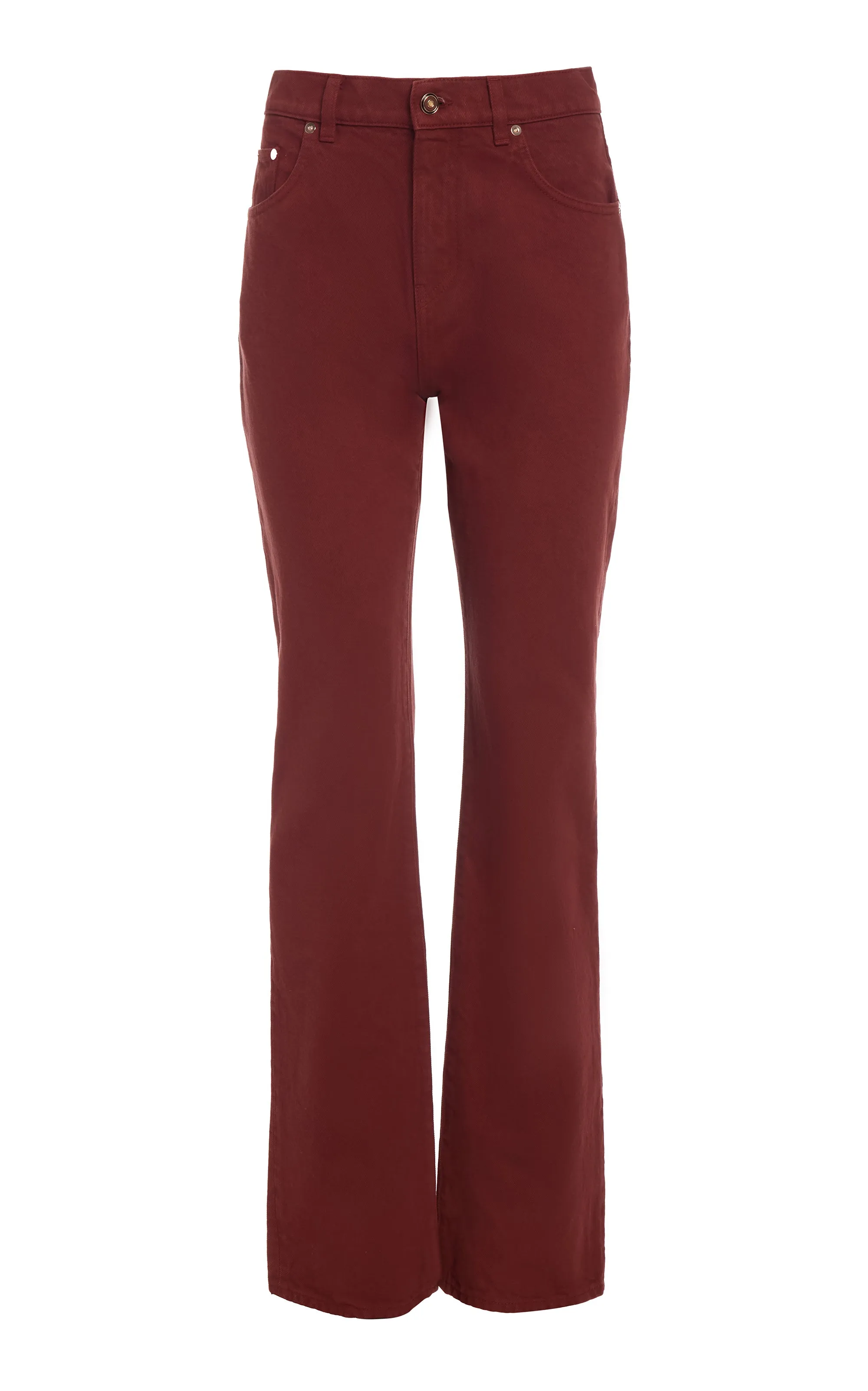 Convertible Sleeve Adaptation Rey Straight-leg Jean in Burnt Sienna Recycled Cotton Denim