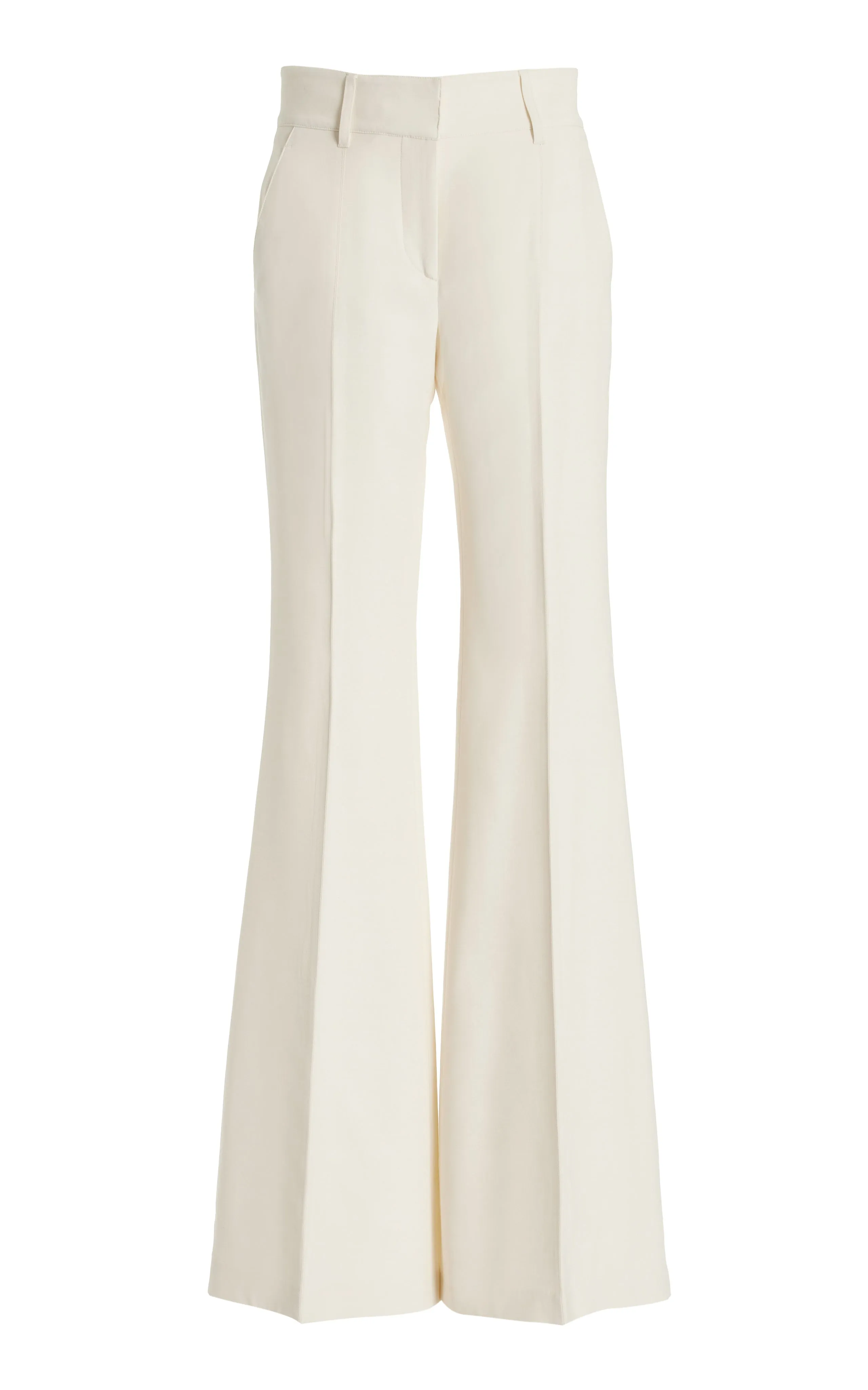 Rhein Pant in Ivory Sportswear Wool Four Way Stretch Material