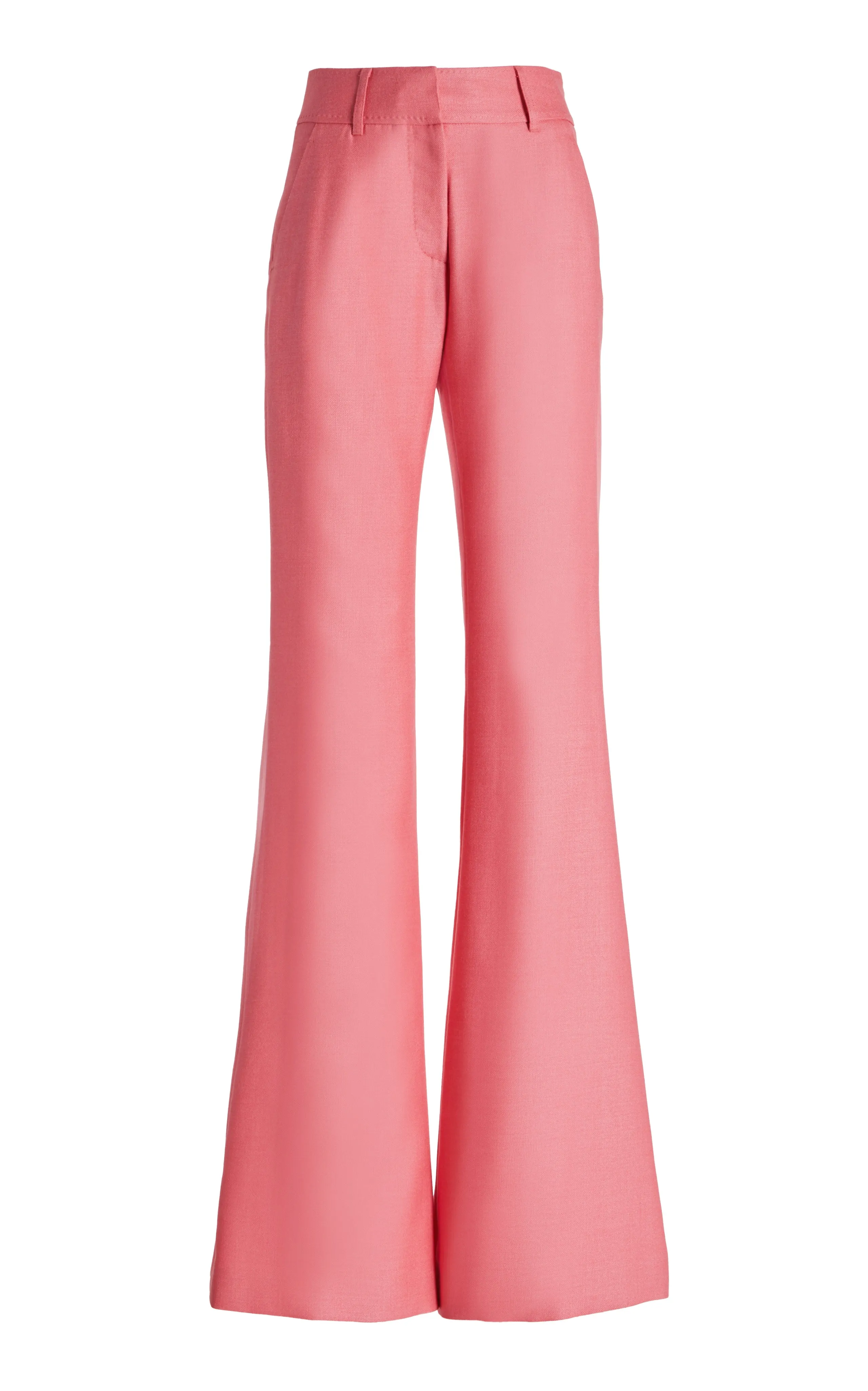Rhein Pant in Watermelon Silk Virgin Wool Sport Top
