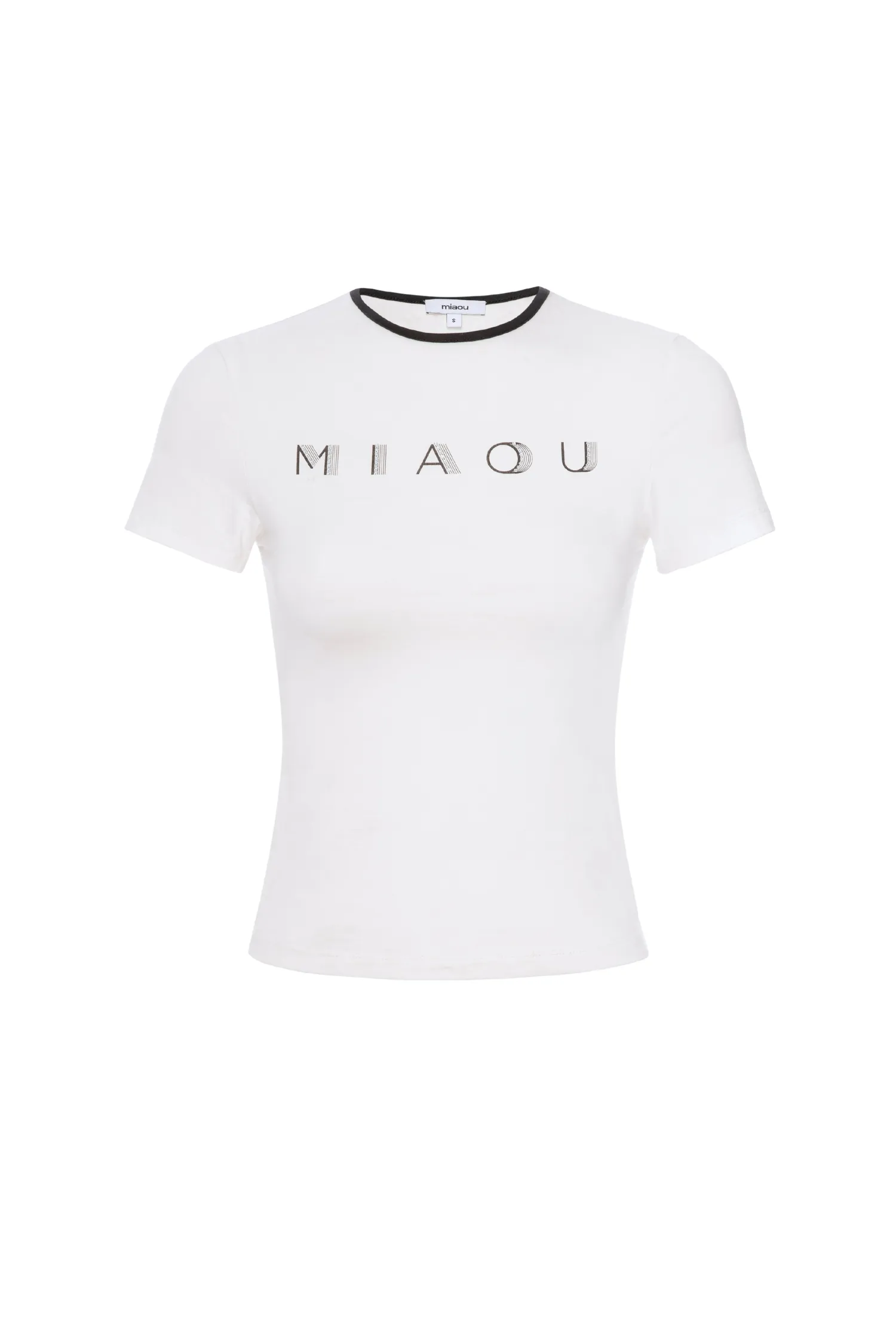 Classic Tank RHINESTONE MINI TEE - WHITE