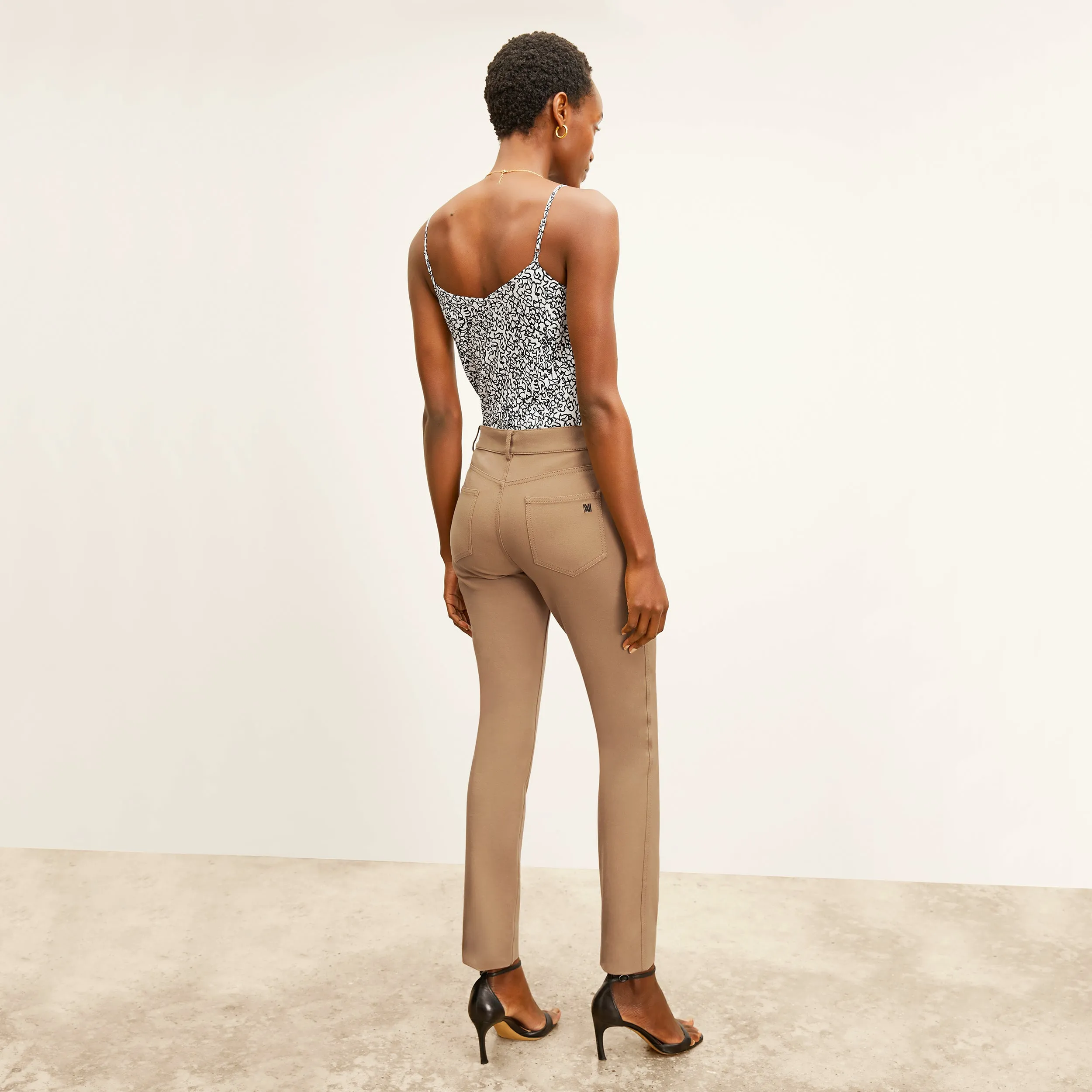 ComfortableCollar Roma Jean - Eco Better Than Denim :: Saddle Compression Gradient Cozy Wear