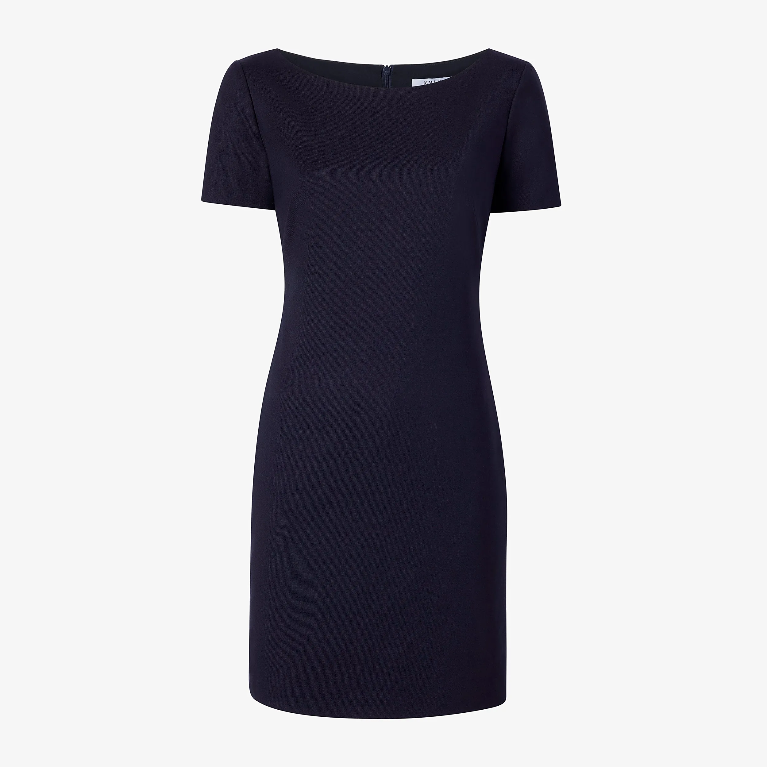Rosie Dress - Washable Wool Twill :: Dark Navy Adjustable Cuff