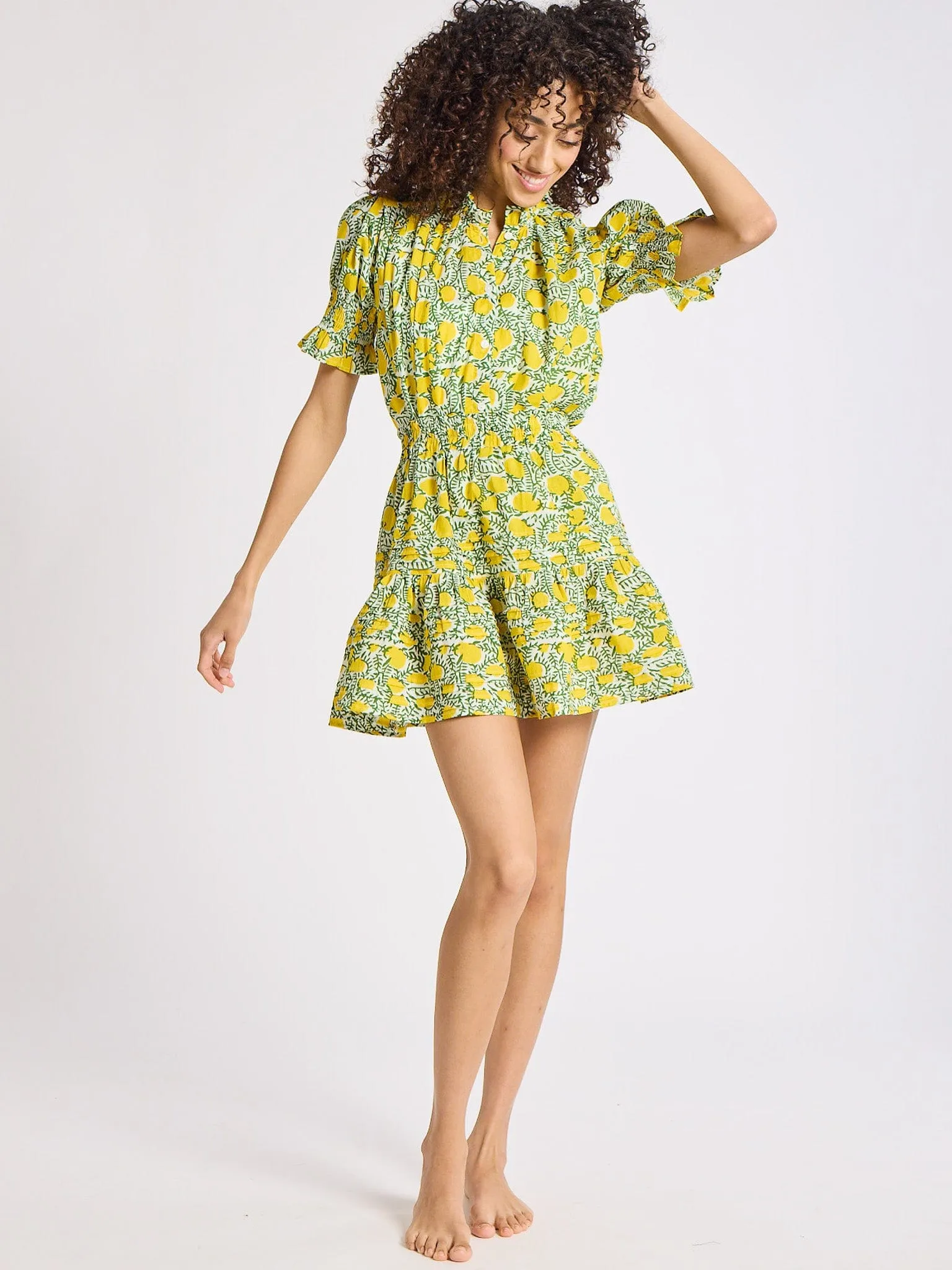 Rowan Skirt in Lemons Relaxed Mood