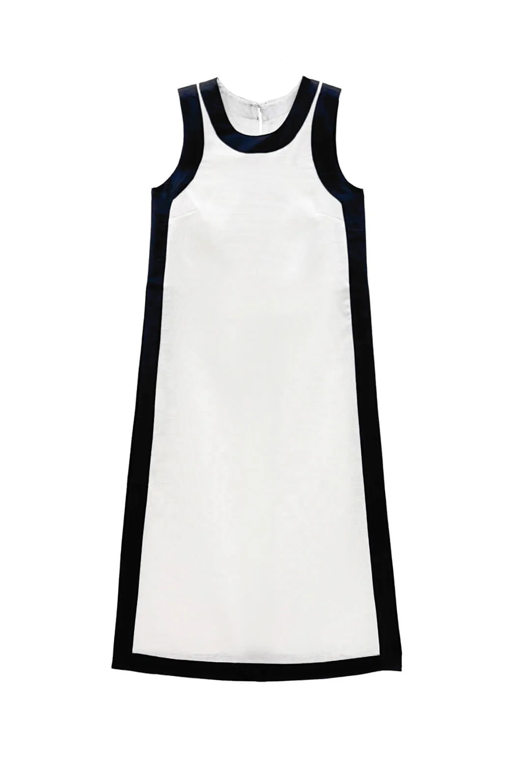 Run for the Roses Bermuda Set - White DoubleStitchedHem MinimalistSilhouette