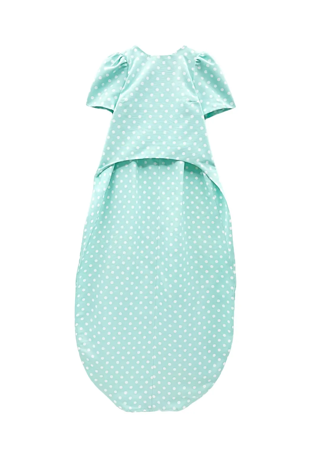 High Collar Protection Design Thermal Regulation Technology Run for the Roses Worth Top  - Aqua Dot