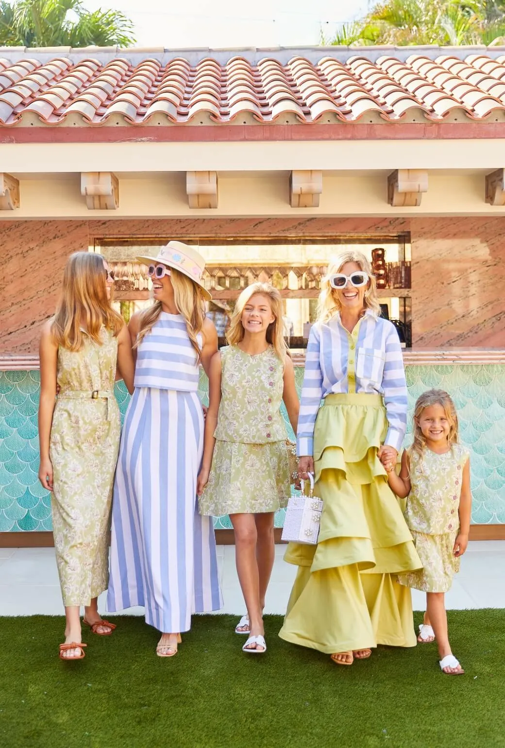 SAMPLE - Buru x PBL Guest Skirt - Cabana Stripe RecycledPolyester UVProtectiveLayer