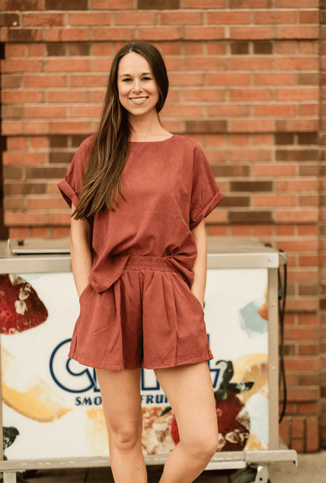 Stylish Fit SAMPLE - Everyday Shorts - Spice