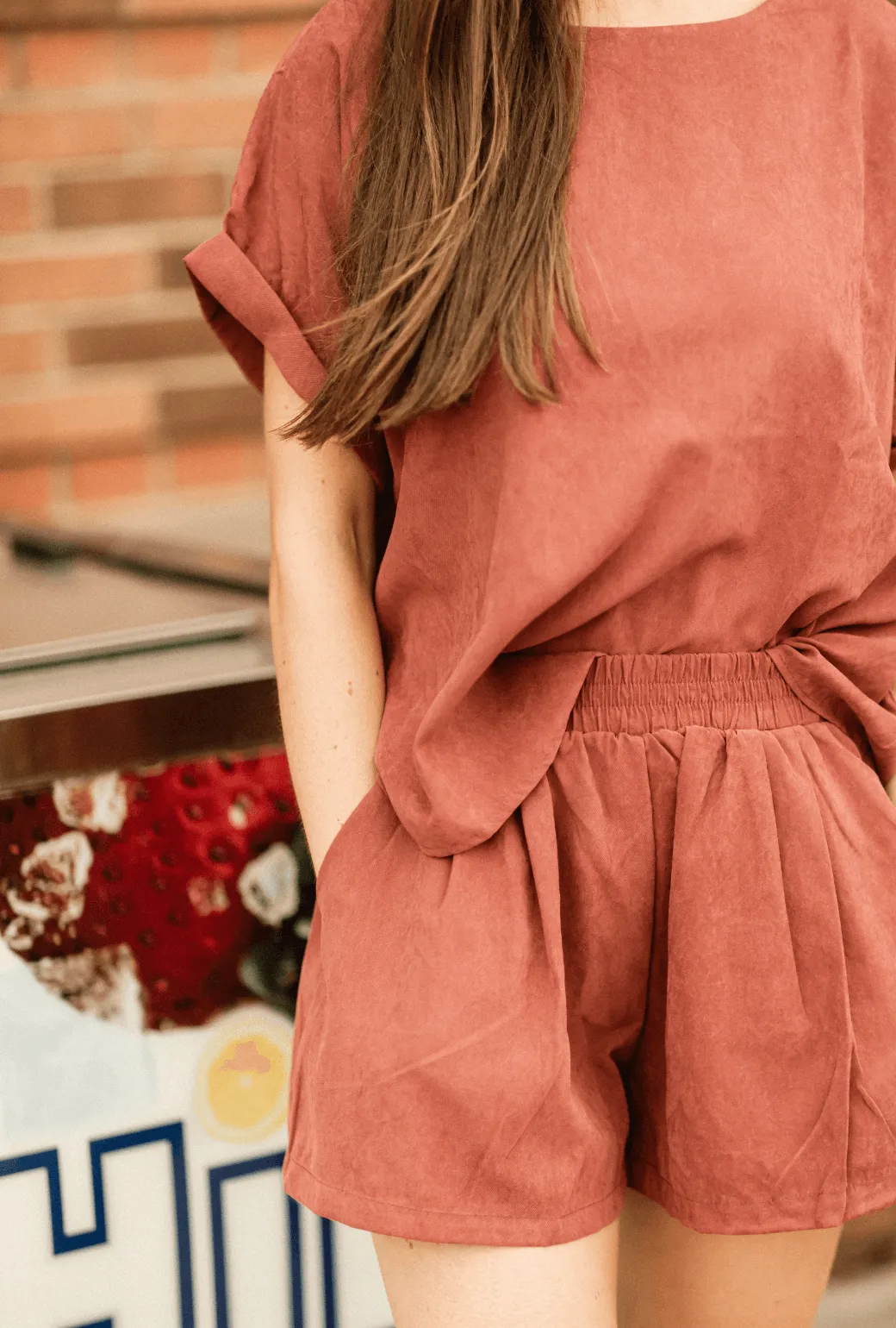 SAMPLE - Everyday Shorts - Spice Street Style Ventilated Mesh Lining