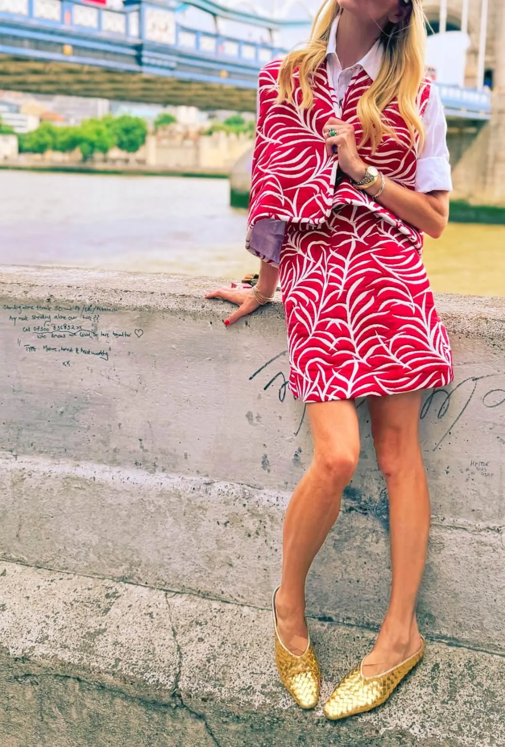 SAMPLE - Maggie Mini Skirt - Garnet Low Maintenance Non Restrictive Cut