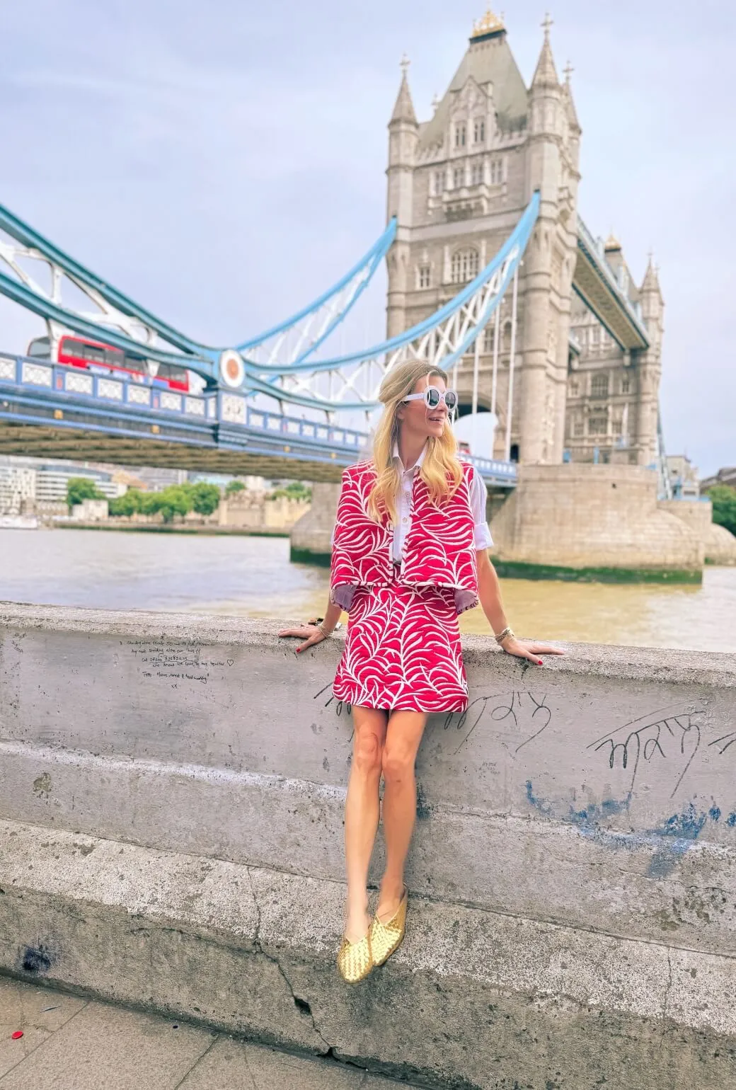 SAMPLE - Maggie Mini Skirt - Garnet DoubleLayeredHem TouchscreenCompatiblePockets