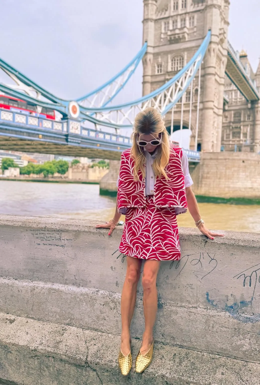 Easy Care Fabric SAMPLE - Maggie Mini Skirt - Garnet