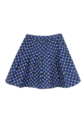 SAMPLE - The Classic Pleated Tennis Skirt - Navy Bows Simple Comfort Durable Utility