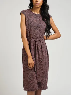 Sasha Shift Dress - Tree Rings Blue DurableStitching