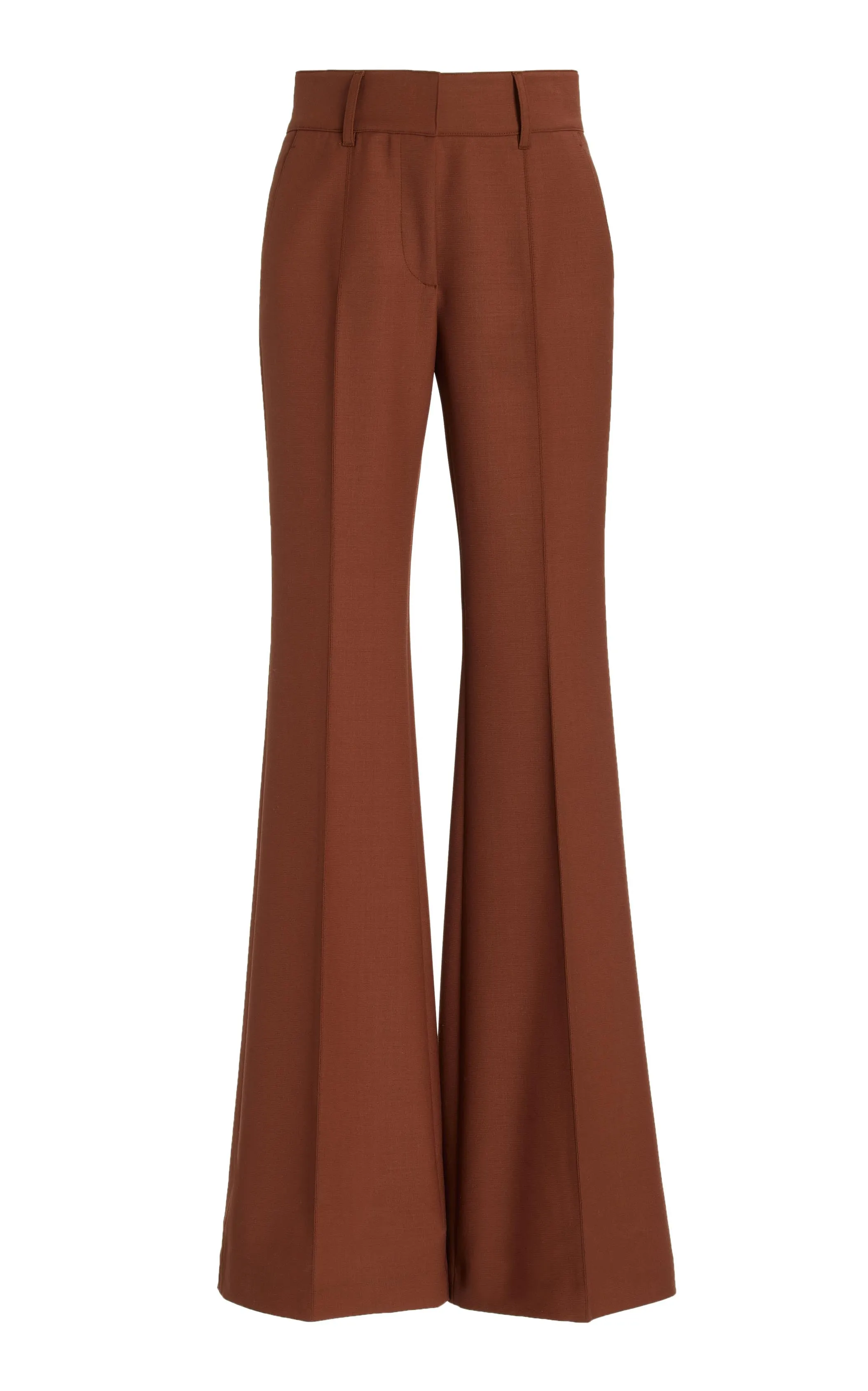 Rhein Pant in Cognac Sportswear Wool Ventilated Panel Design AntiStatic Weave