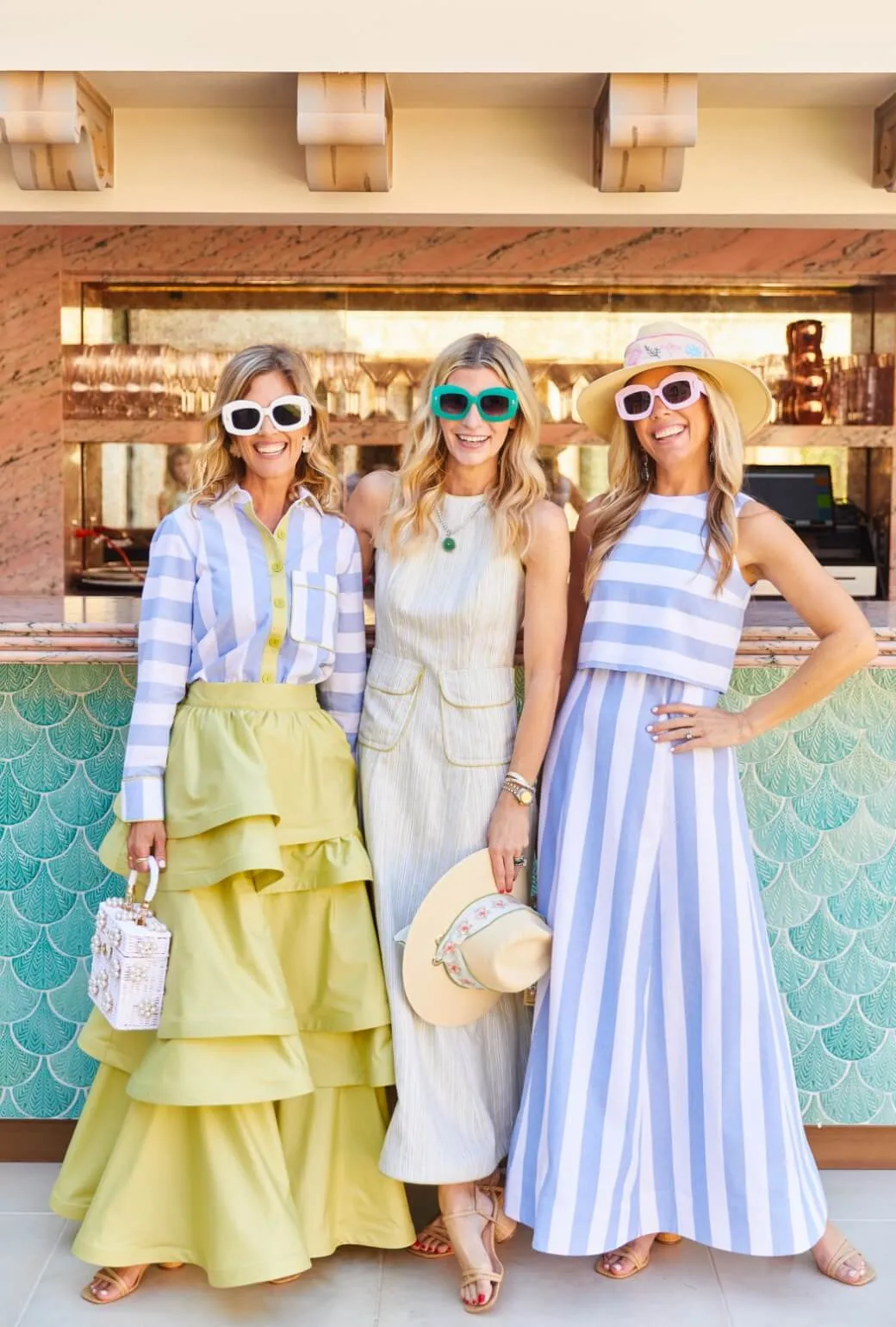 SAMPLE - Buru x PBL Teagan Skirt - Pear Poplin Flattering Waist