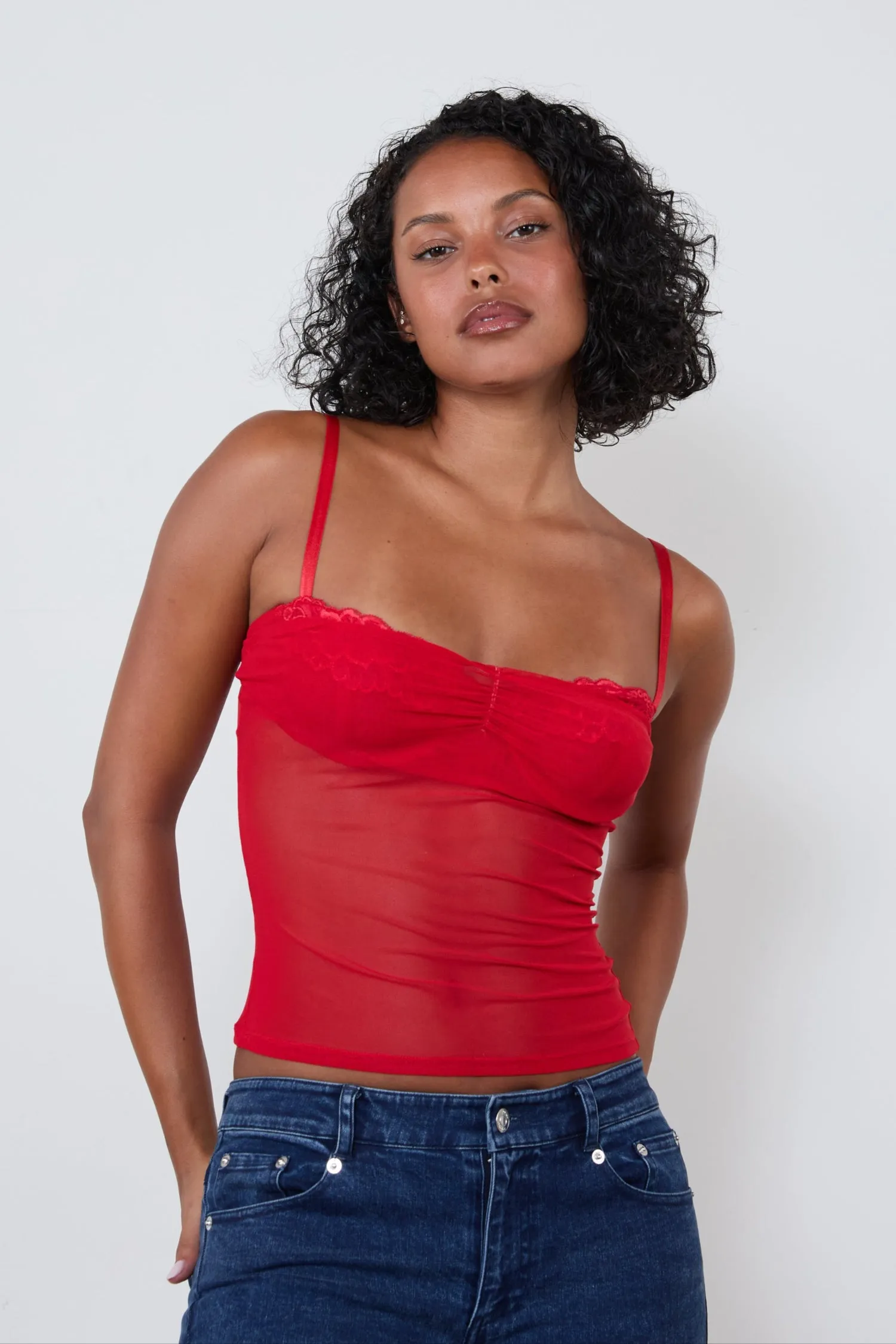 ENZO TOP - SCARLET Soft Texture