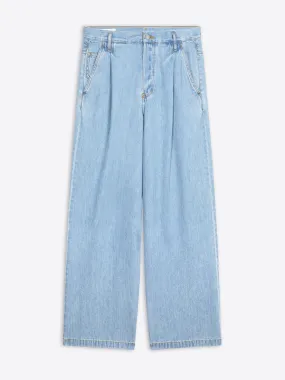 Pleated jeans Reverseble Design