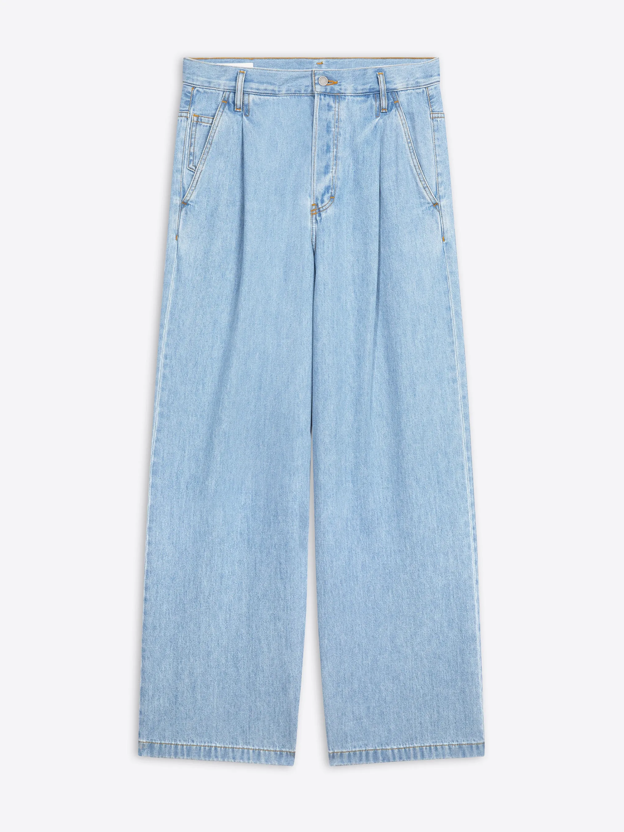 Raglan Sleeve Pleated jeans