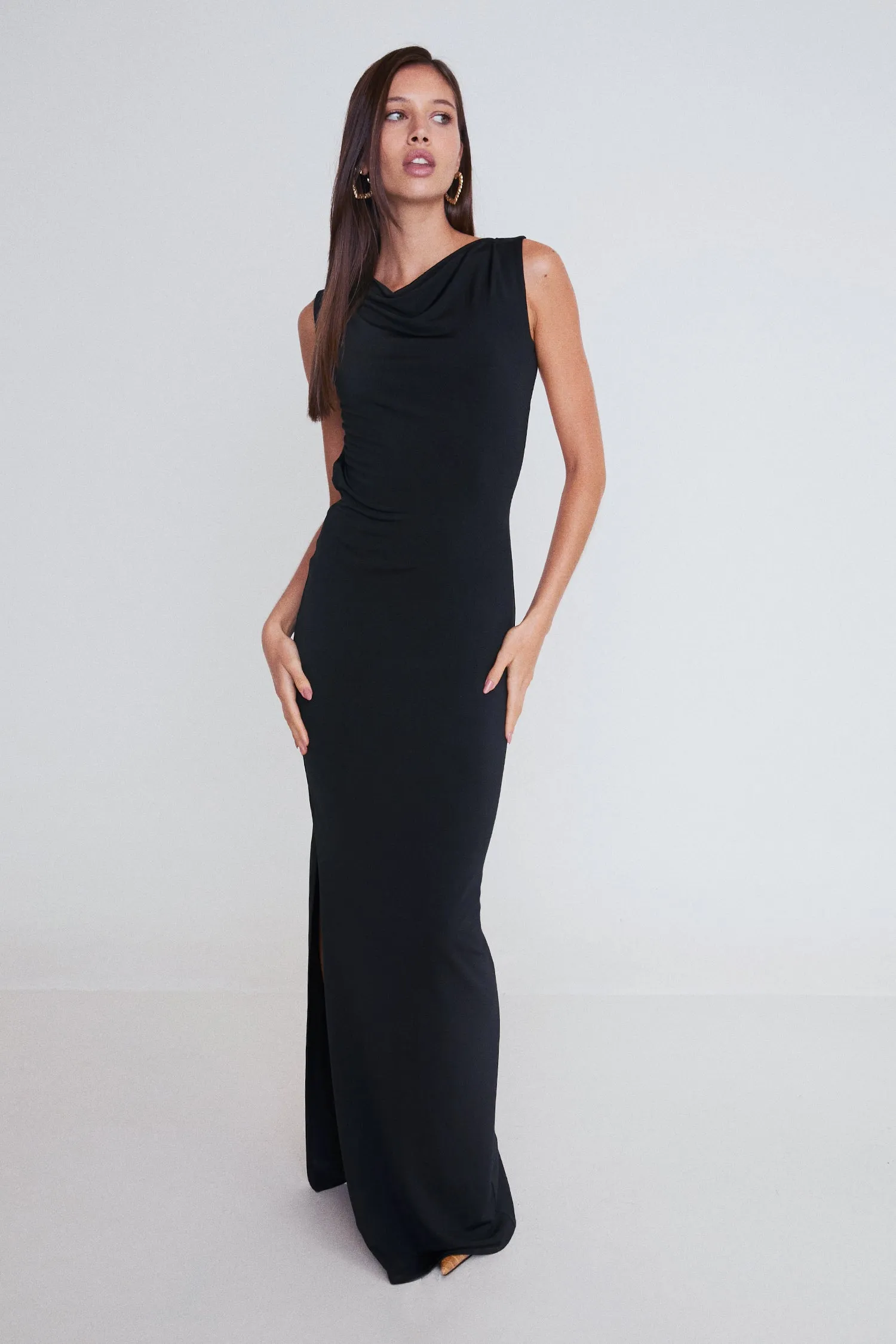 SELENA DRESS - BLACK Hot Weather