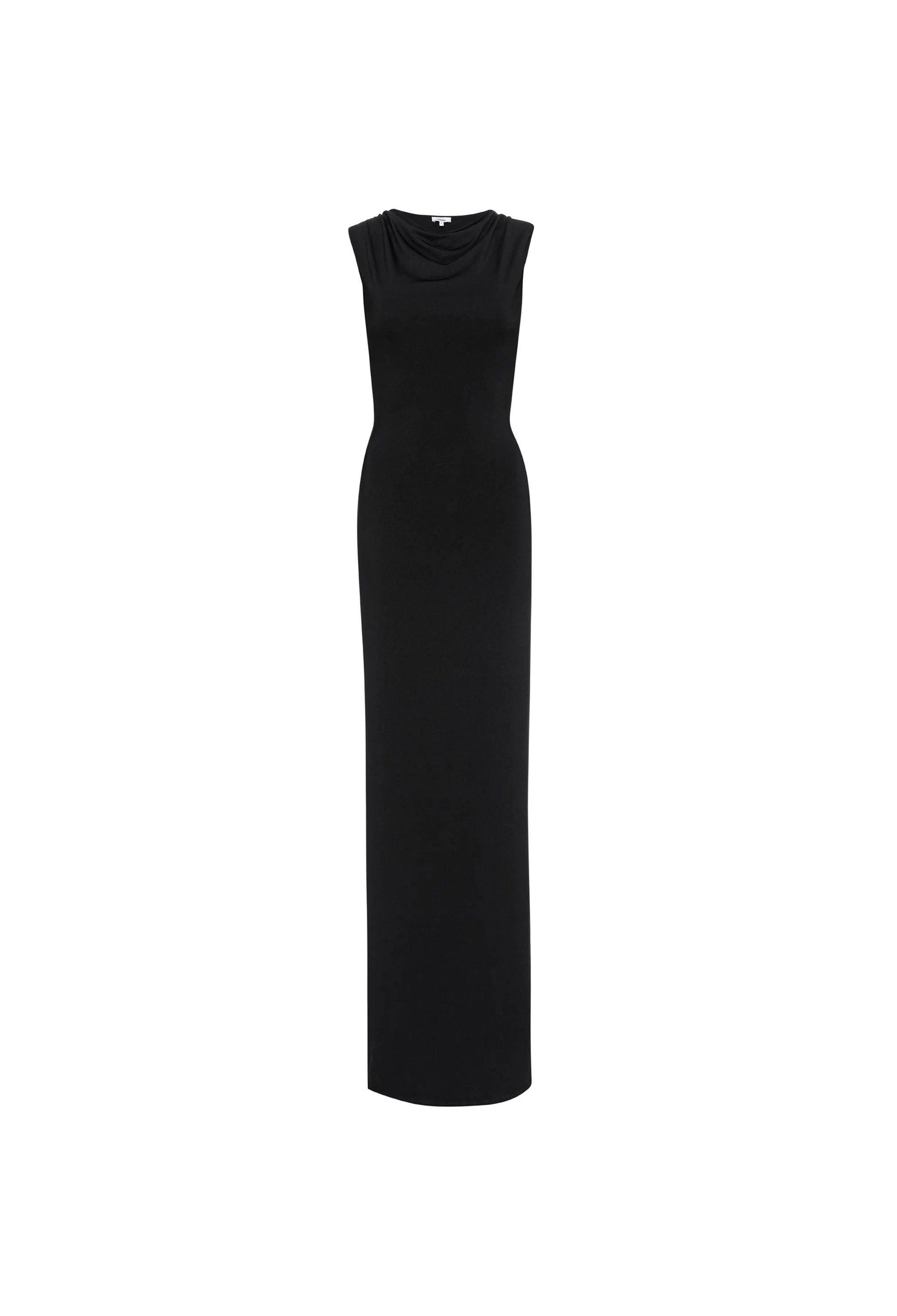 SELENA DRESS - BLACK Contoured Side Panels