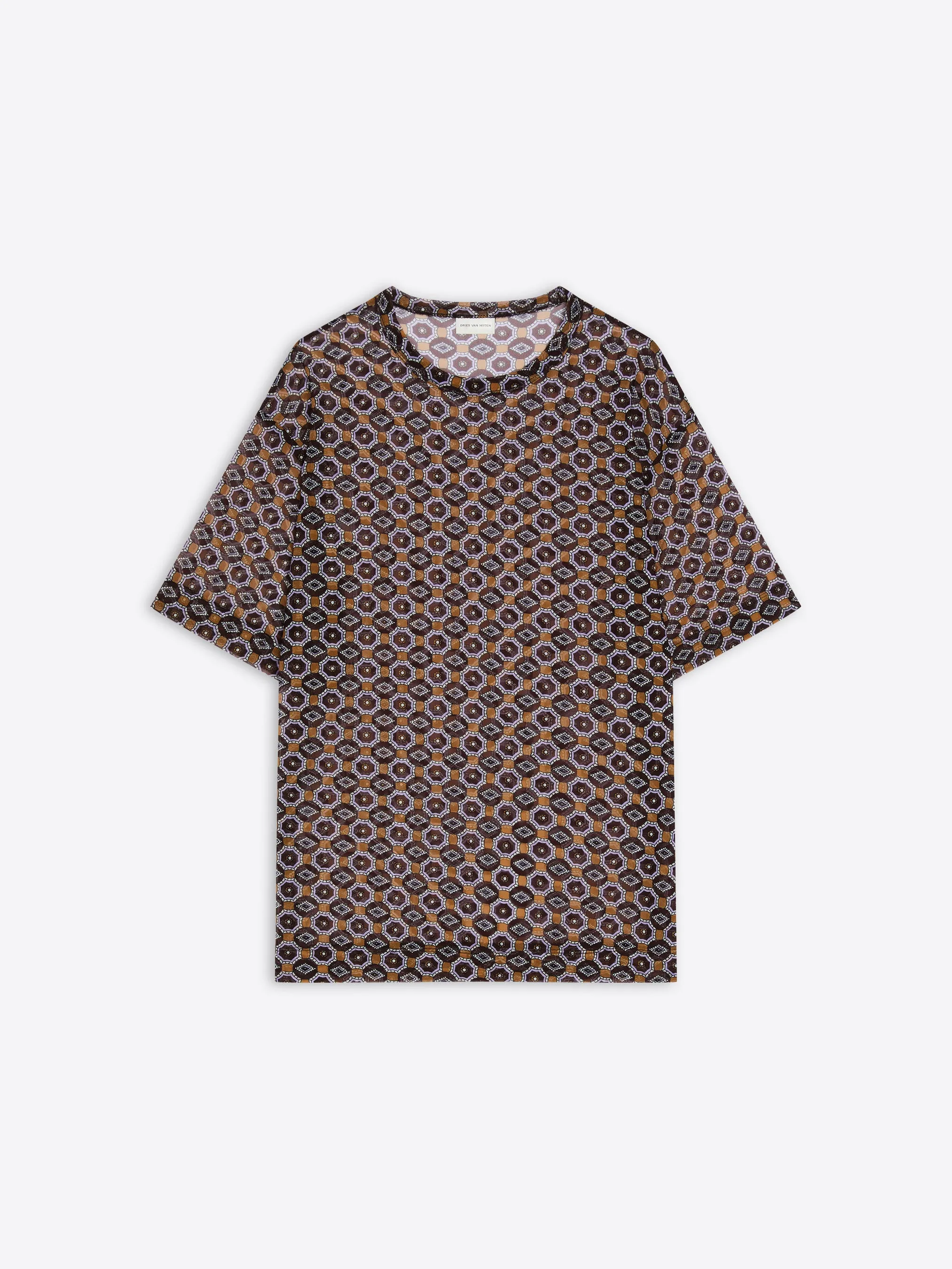 UV protection coating Sheer oversized tee