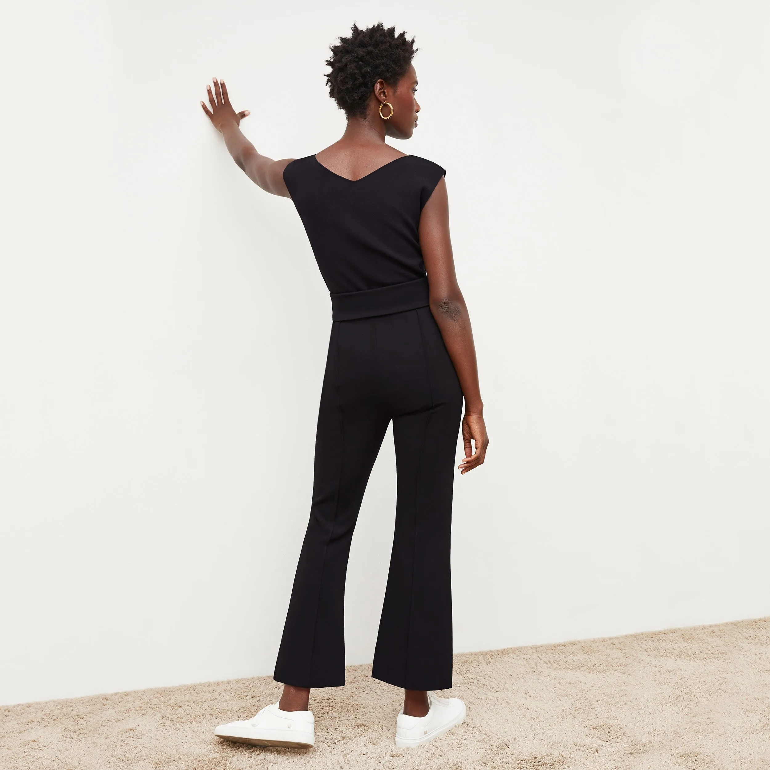 UPF Protective Fabric Shiloh Pant - Washable Ponte :: Black