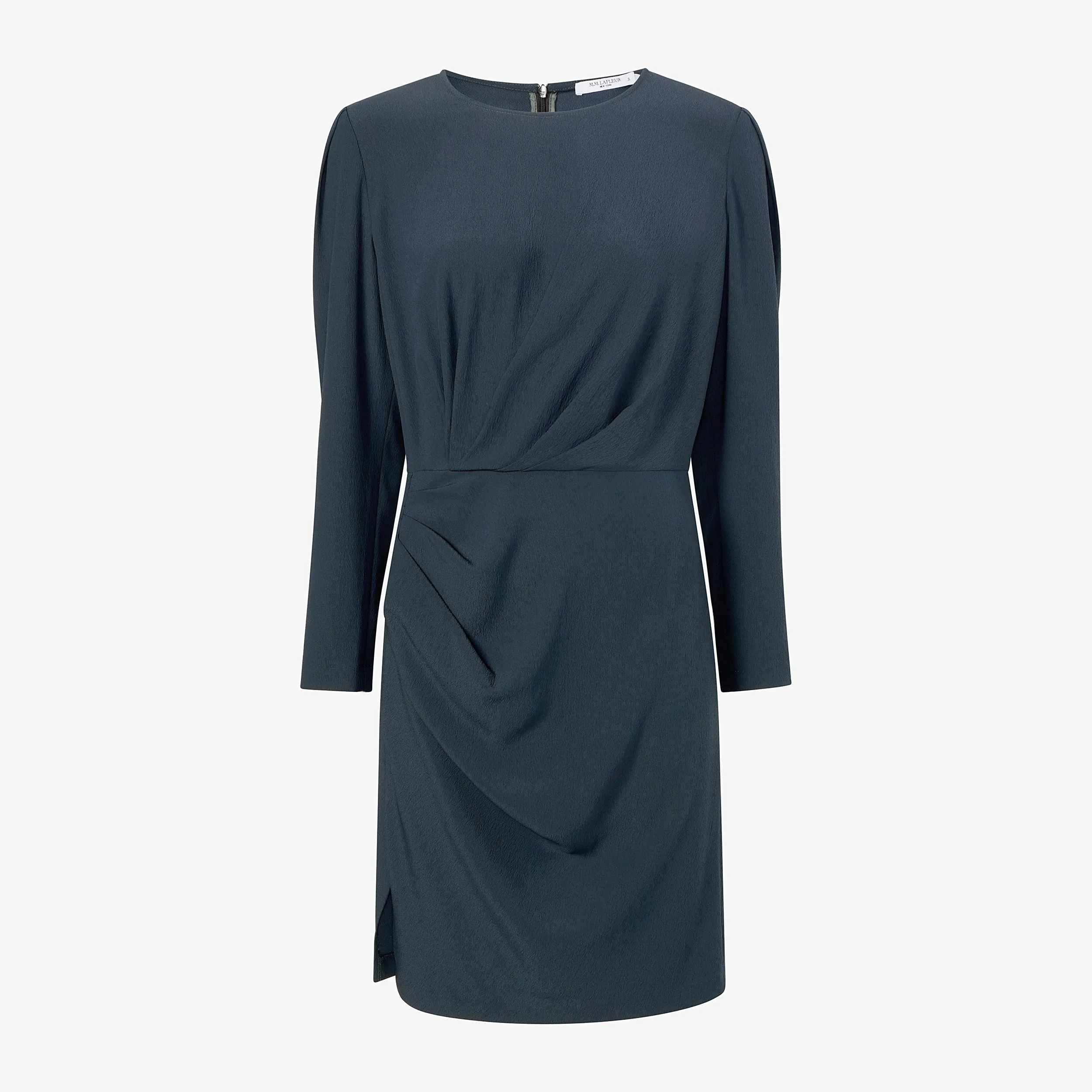 RibbedNeckline Garment Dyed Finish SiliconeGrip Wallen Dress - Eco Heavy Soft Wave :: Ocean