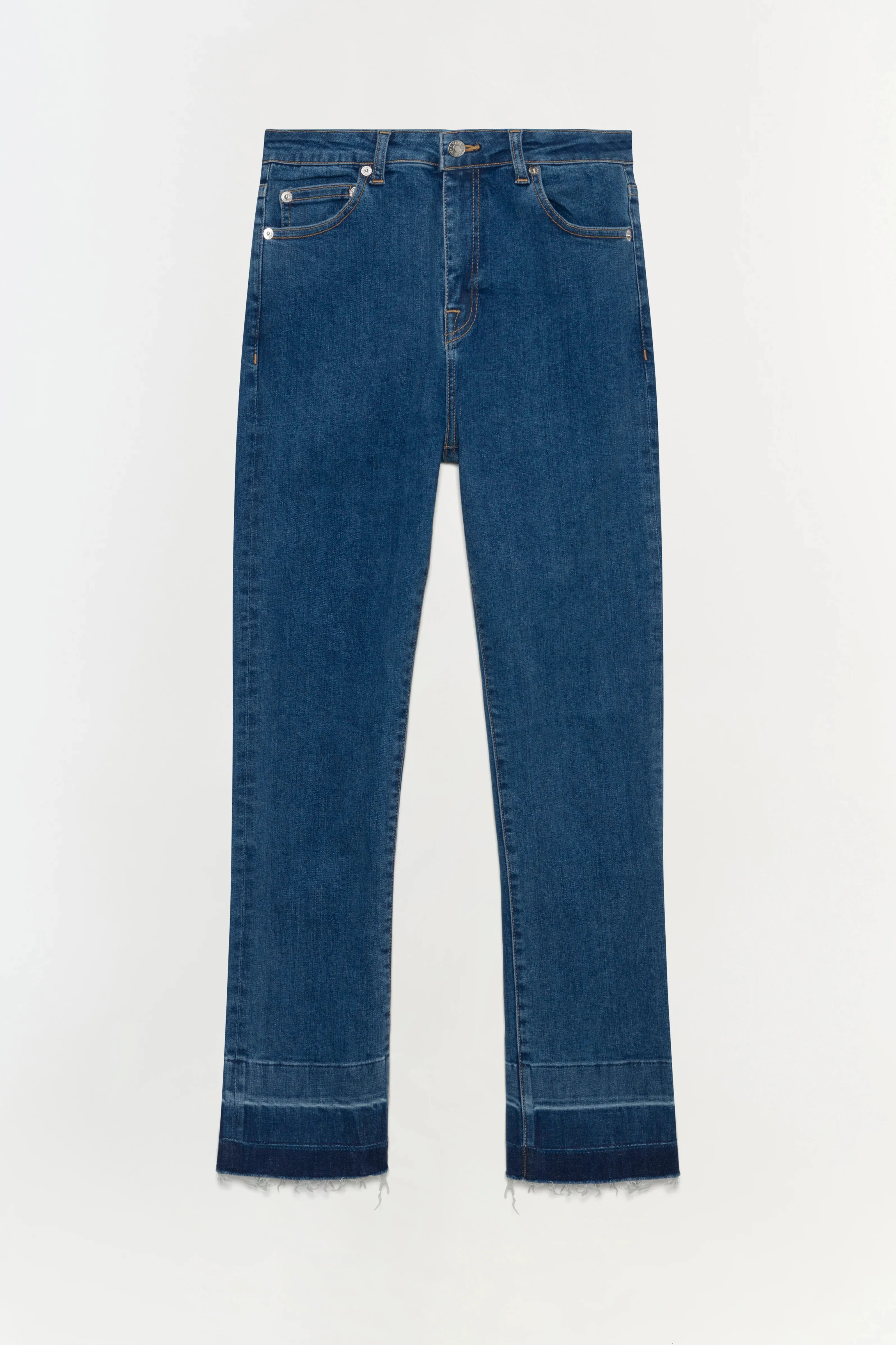 SIMKHAI RIVER HIGH RISE STRAIGHT Durable Twill Thermal regulation