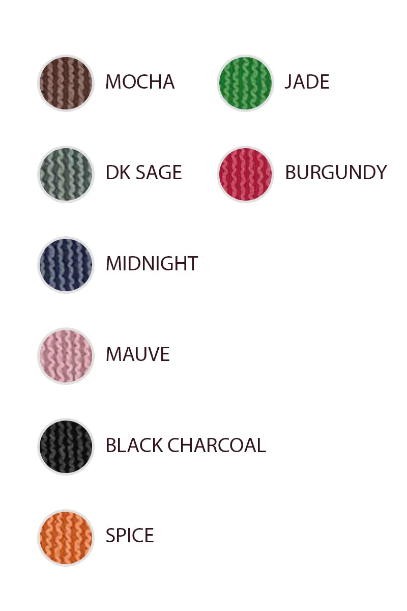 Casual Office IT4471G-02 | V RIB DETAIL TWO TONE RIB OVERSIZED SWEATSHIRT TOP