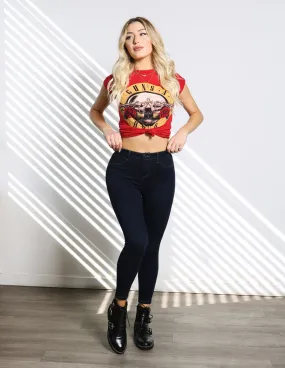 Modern Minimalist Urban Explorer Smart Style Super Stretch Clean Finished Hem Super Skinny