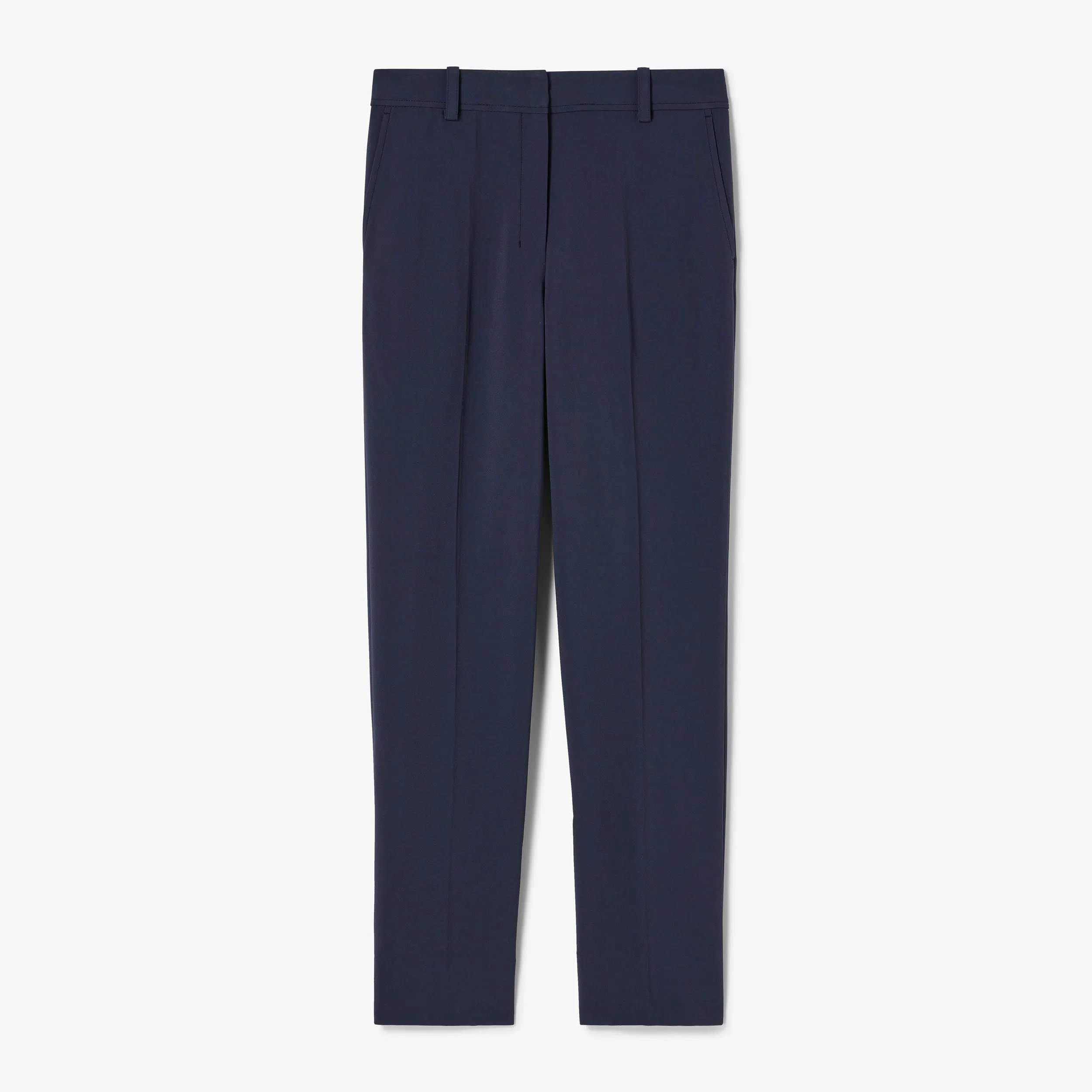 Smith Straight Trouser - Everyday Crepe with Topstitch :: Oxford CroppedLength Petal Sleeve Architecture