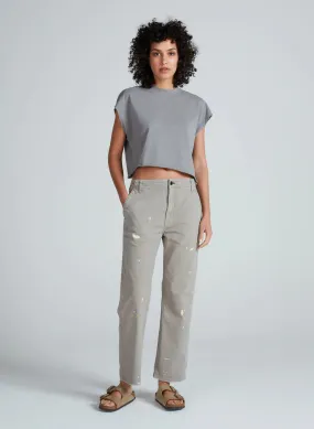 Anti Static Cloth Blend ASKK NY TOMBOY TWILL PANT