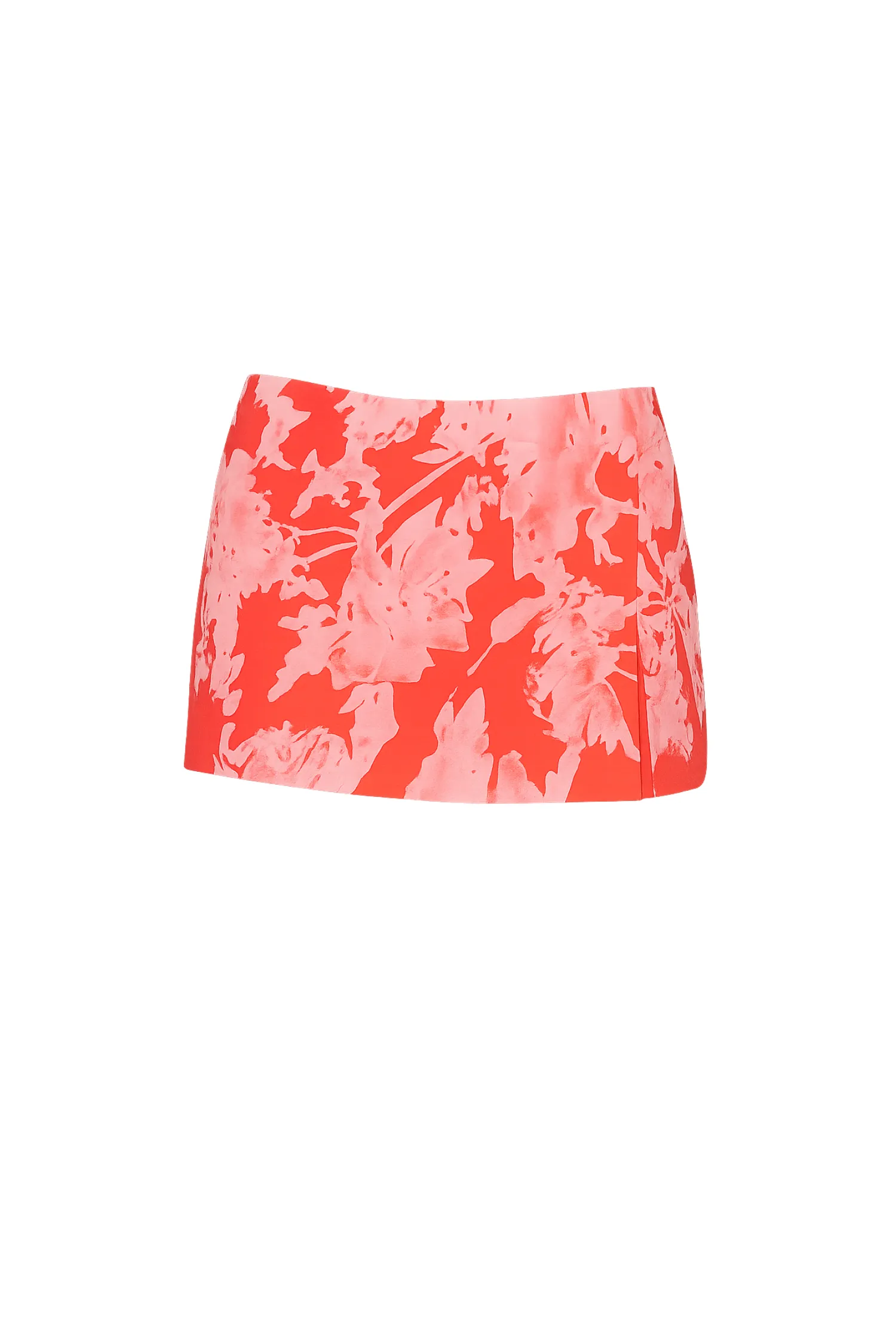 MICRO MINI SKIRT - SIREN DAMASK Wear Resistant Fabric Hidden Zipper Closure