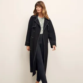 Weather Adaptive Ventilation Frankie Jacket - Everyday Crepe with Topstitch :: Black